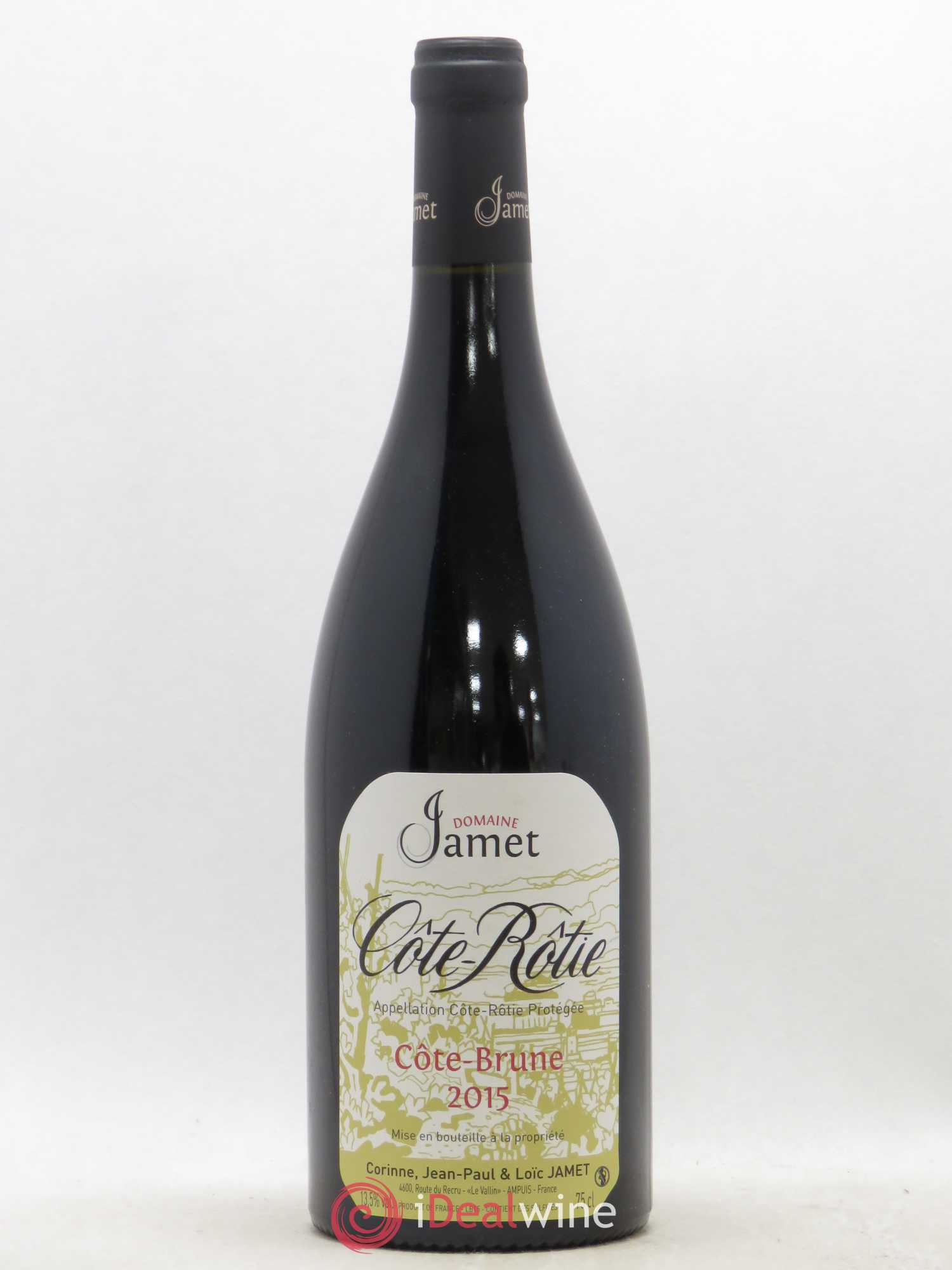 Côte-Rôtie Côte Brune Jamet (Domaine) 2015 - Lot de 1 bouteille - 0