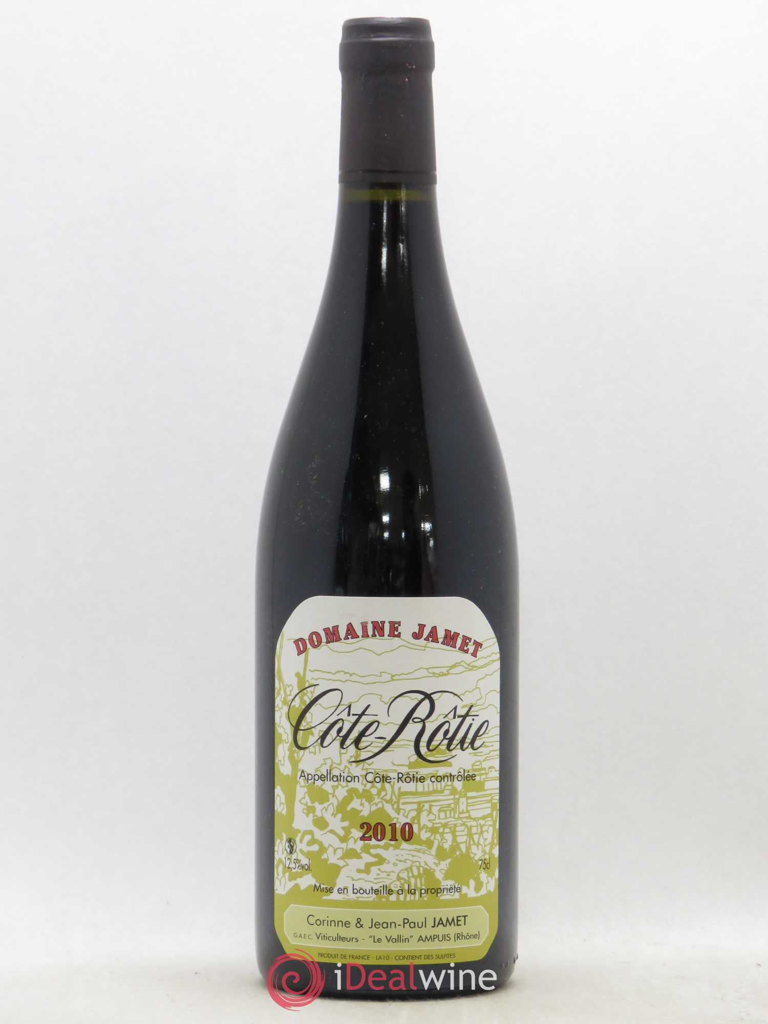 Côte-Rôtie Jamet (Domaine) 2010 - Lot de 1 bouteille - 0