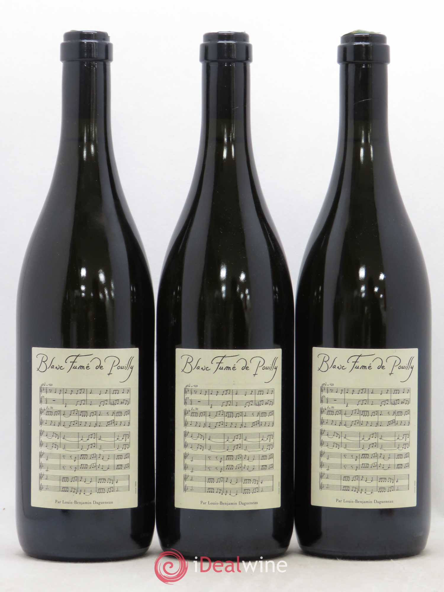 Pouilly-Fumé Blanc Fumé de Pouilly Dagueneau (Domaine Didier - Louis-Benjamin) 2012 - Lot de 3 bouteilles - 0