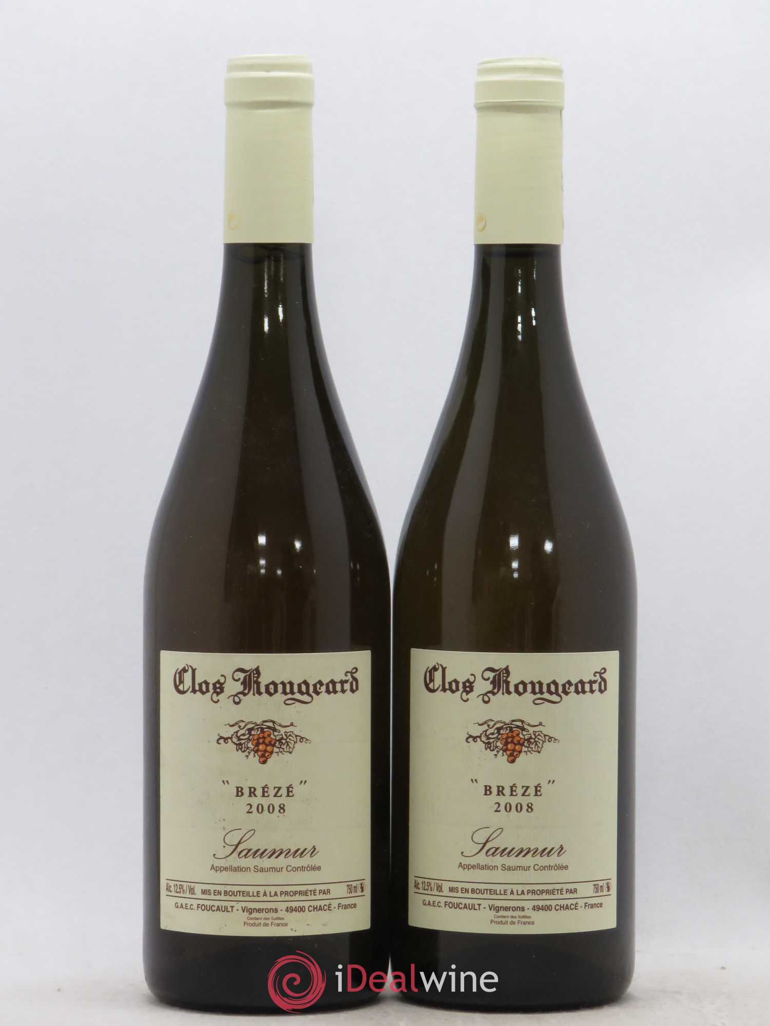 Saumur Brézé Clos Rougeard 2008 - Posten von 2 Flaschen - 0