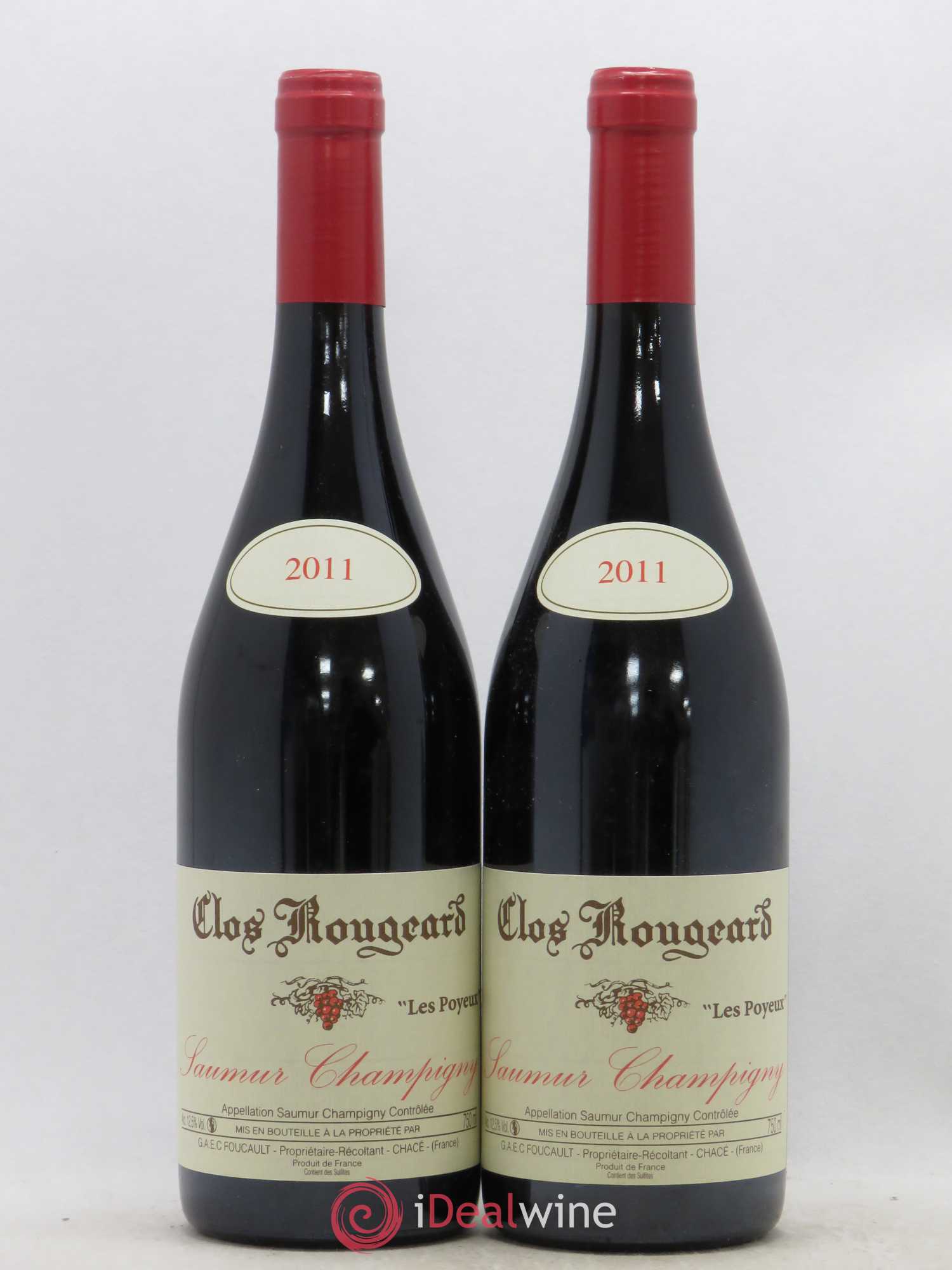 Saumur-Champigny Les Poyeux Clos Rougeard 2011 - Lot de 2 bouteilles - 0