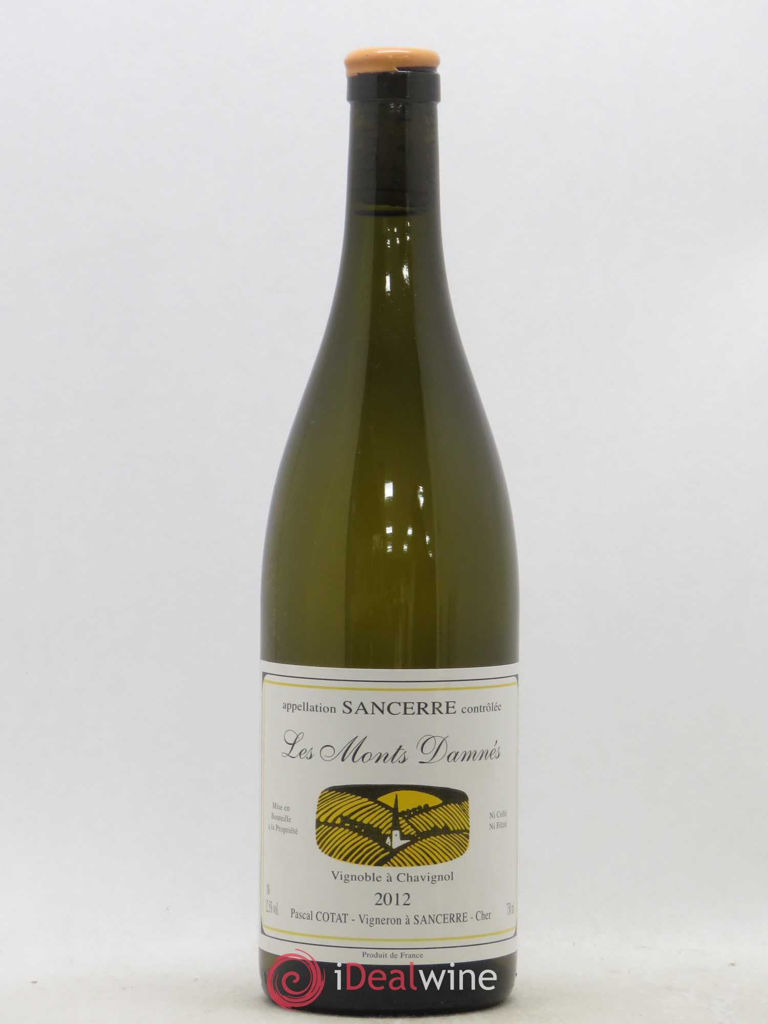 Sancerre Les Monts Damnés Pascal Cotat 2012 - Lot de 1 bouteille - 0