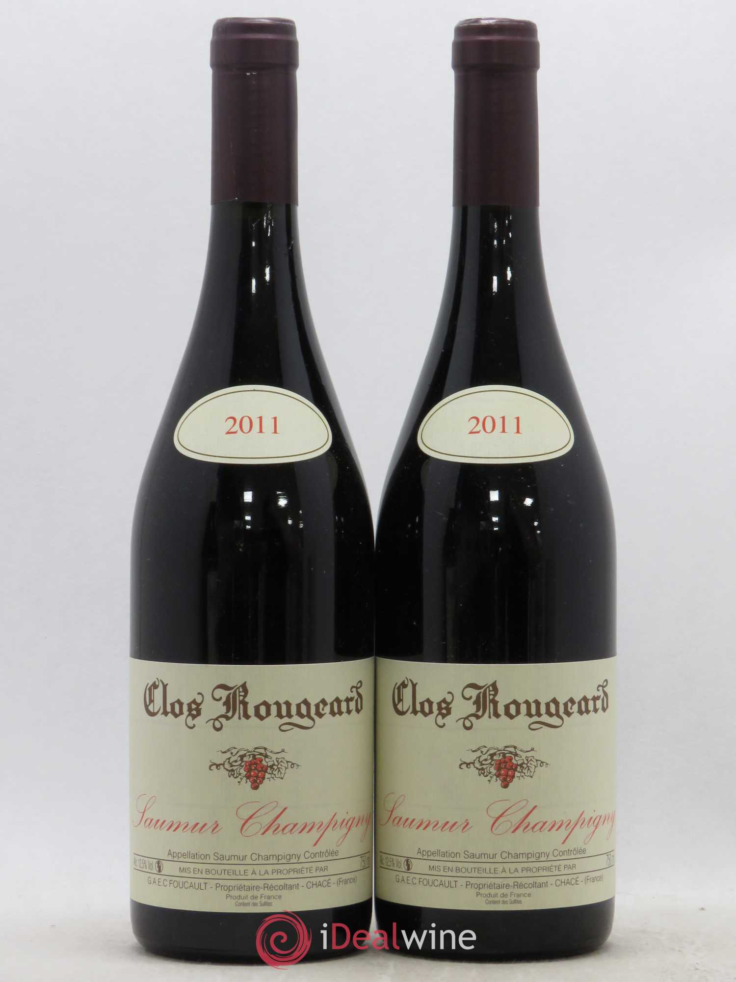 Saumur-Champigny Clos Rougeard 2011 - Lot de 2 bouteilles - 0
