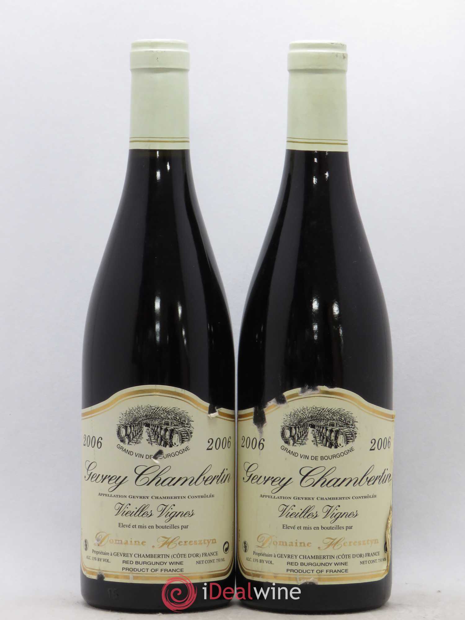 Gevrey-Chambertin Vieilles Vignes Heresztyn 2006 - Posten von 2 Flaschen - 0