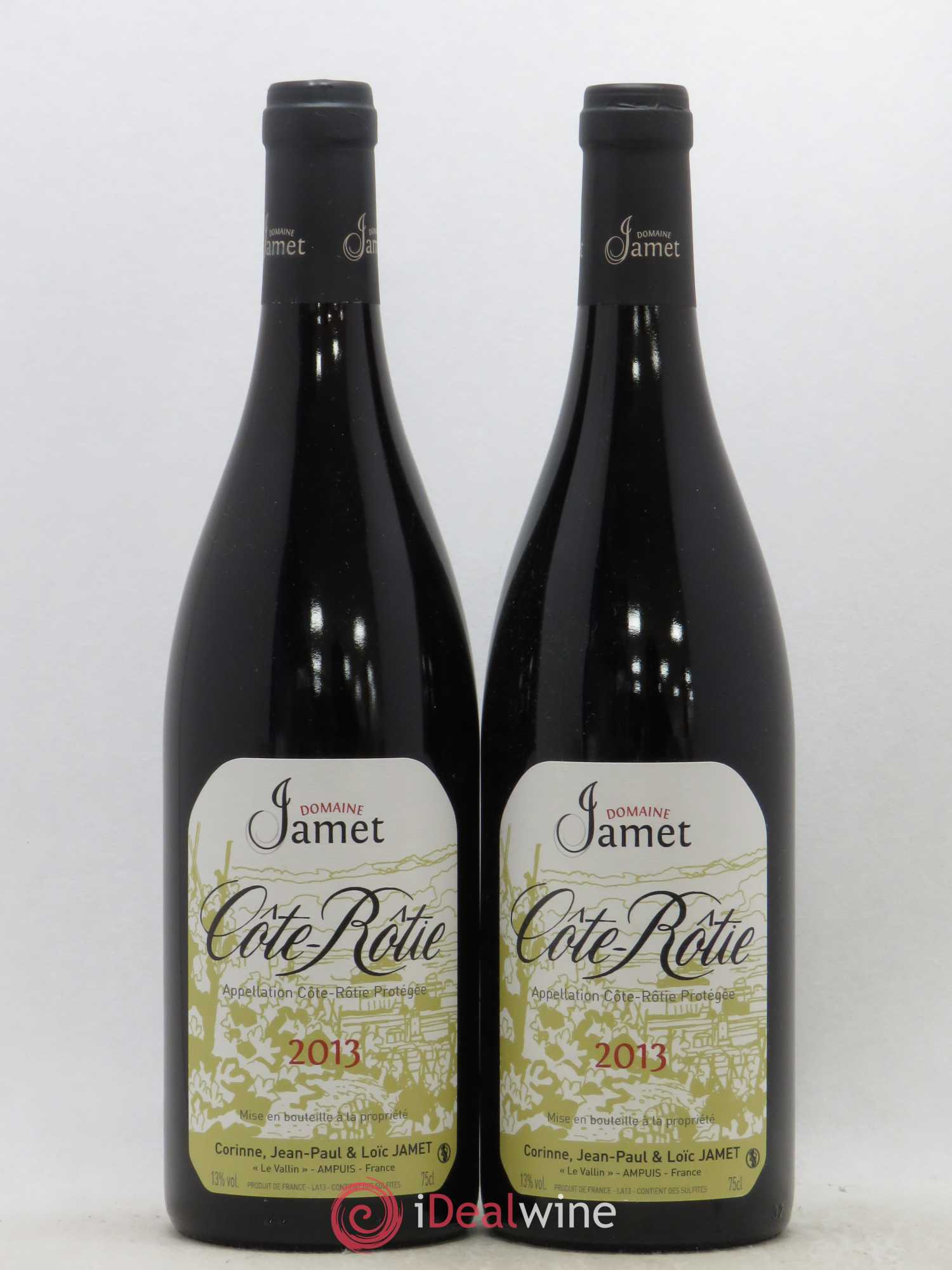 Côte-Rôtie Jamet (Domaine) 2013 - Lot de 2 bouteilles - 0