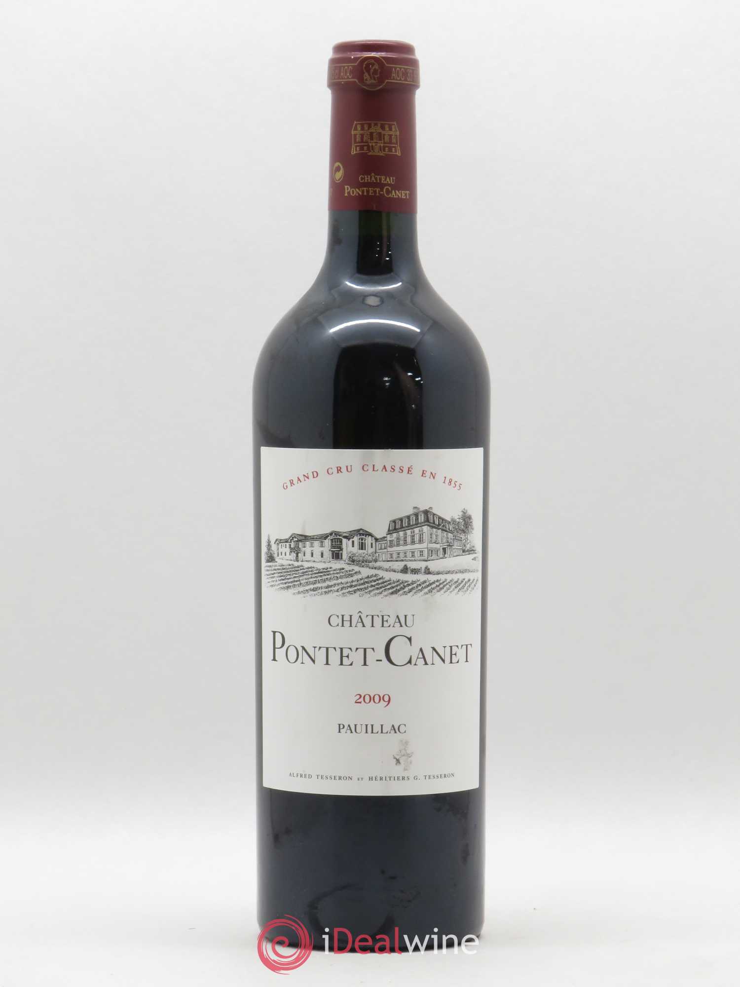 Château Pontet Canet 5ème Grand Cru Classé 2009 - Lot de 1 bouteille - 0