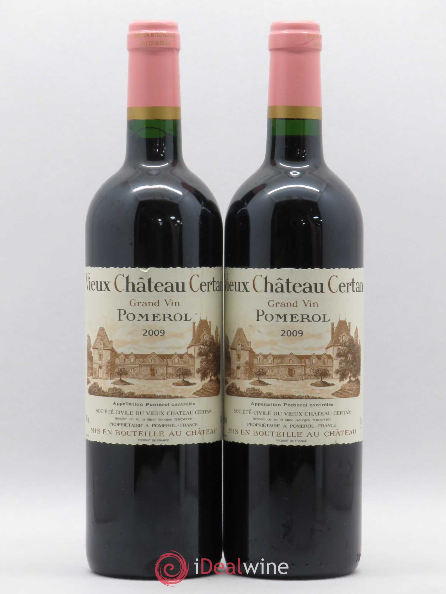Vieux Château Certan 2009 - Lot de 2 bouteilles - 0
