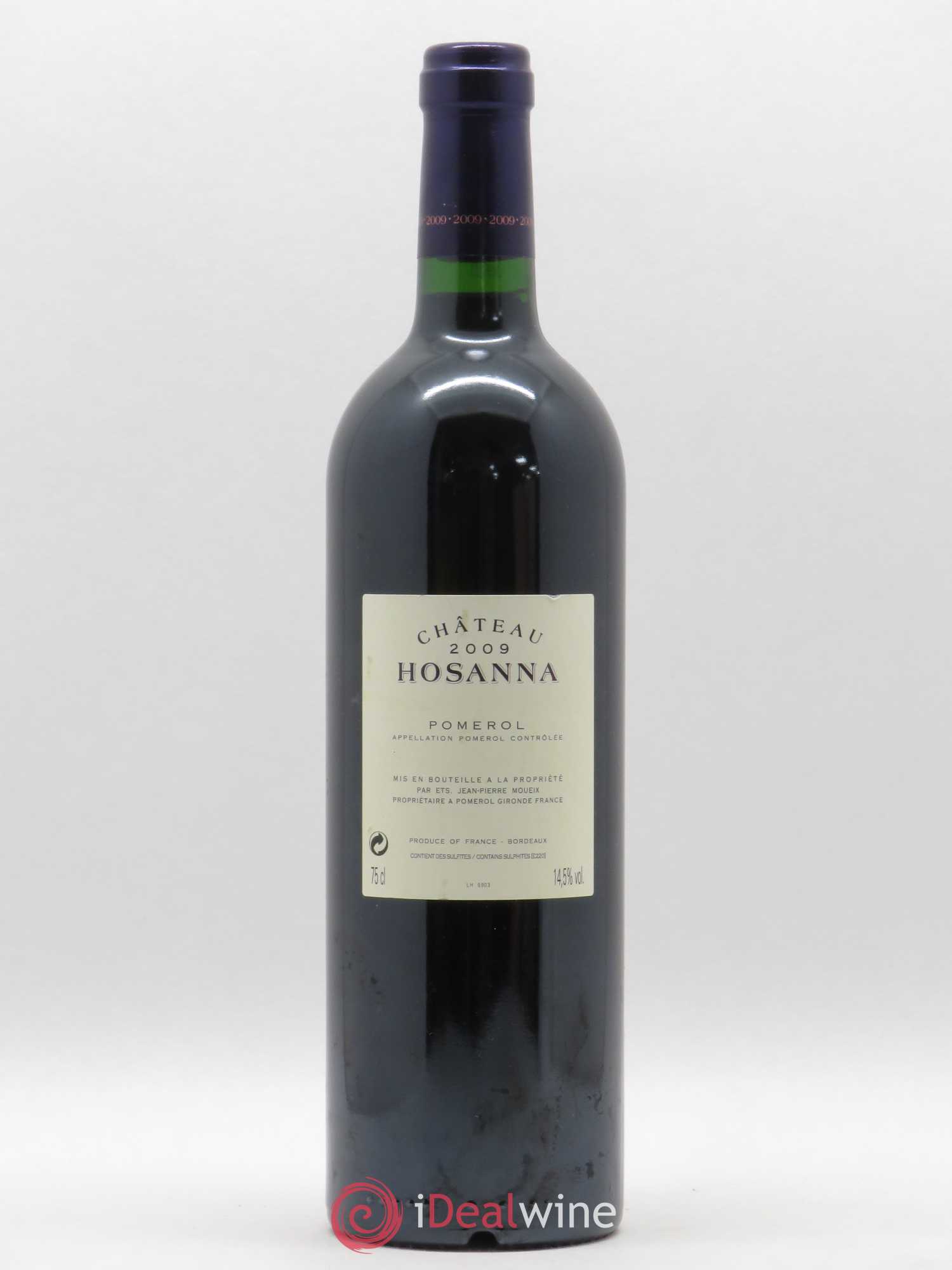 Château Hosanna 2009 - Lot de 1 bouteille - 1