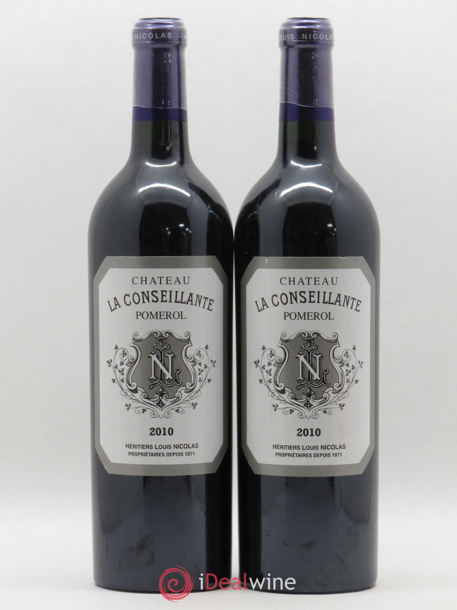 Château la Conseillante 2010 - Lot de 2 bouteilles - 0
