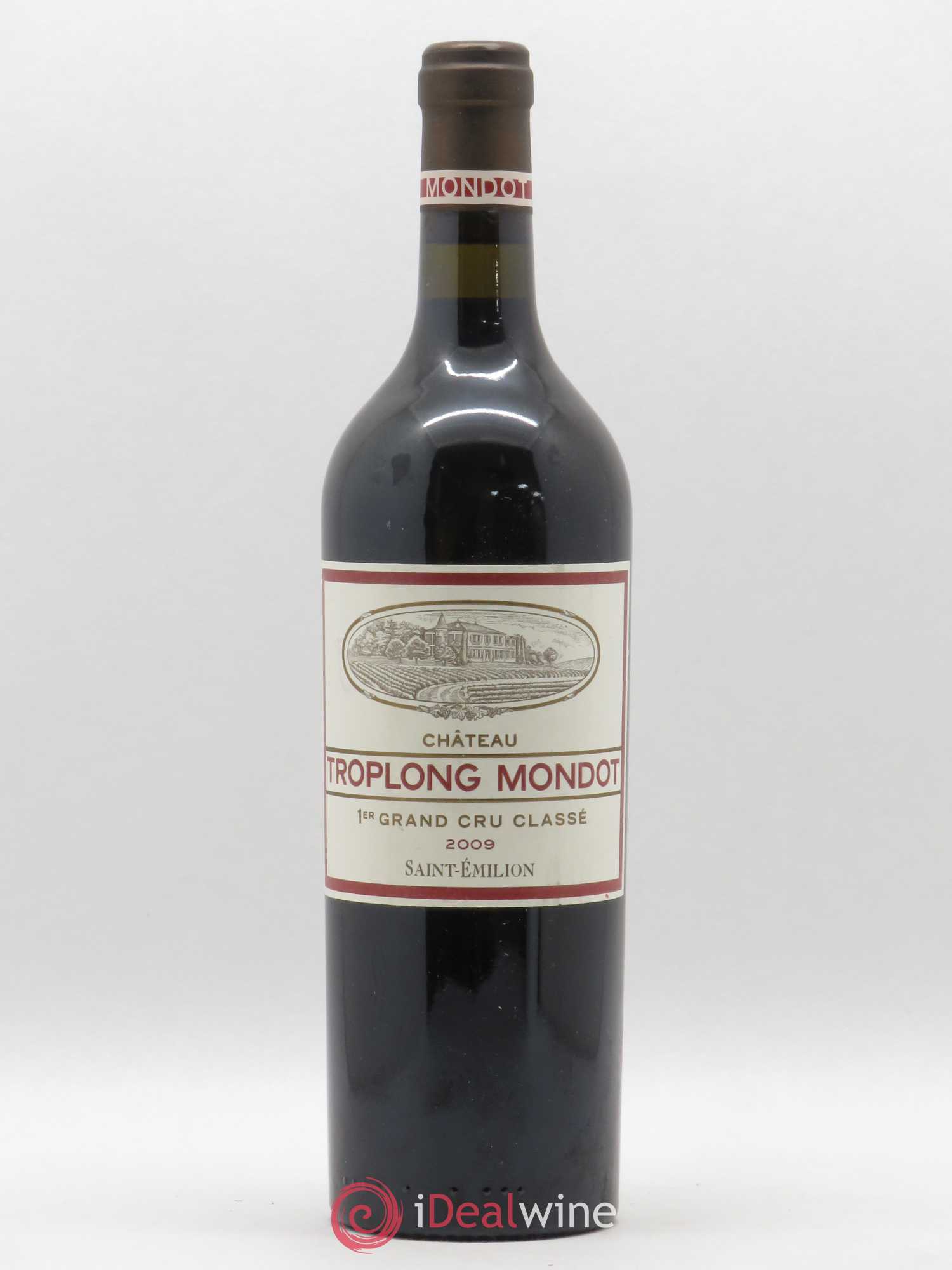 Château Troplong Mondot 1er Grand Cru Classé B 2009 - Lot de 1 bouteille - 0