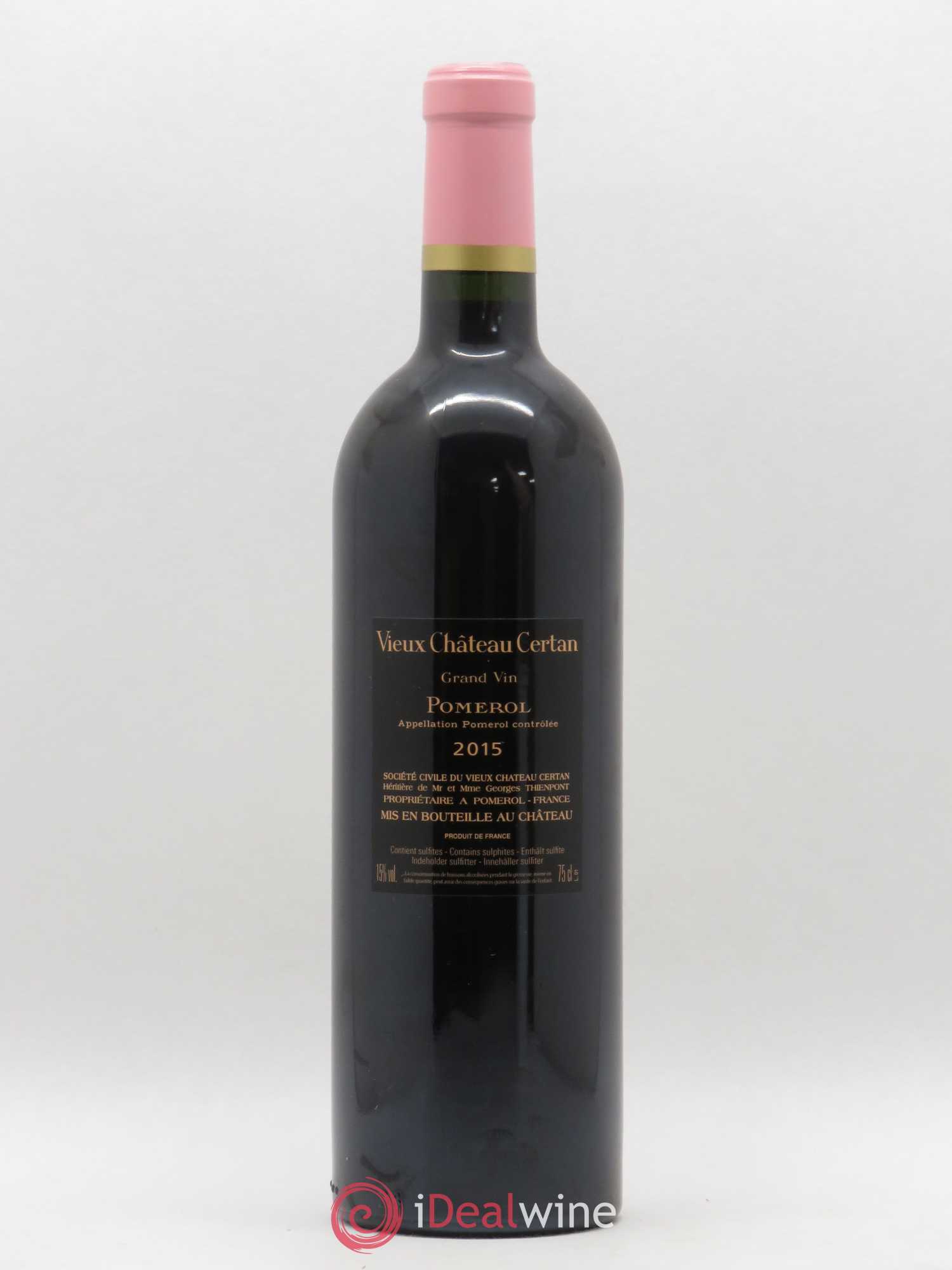 Vieux Château Certan 2015 - Lot de 1 bouteille - 1