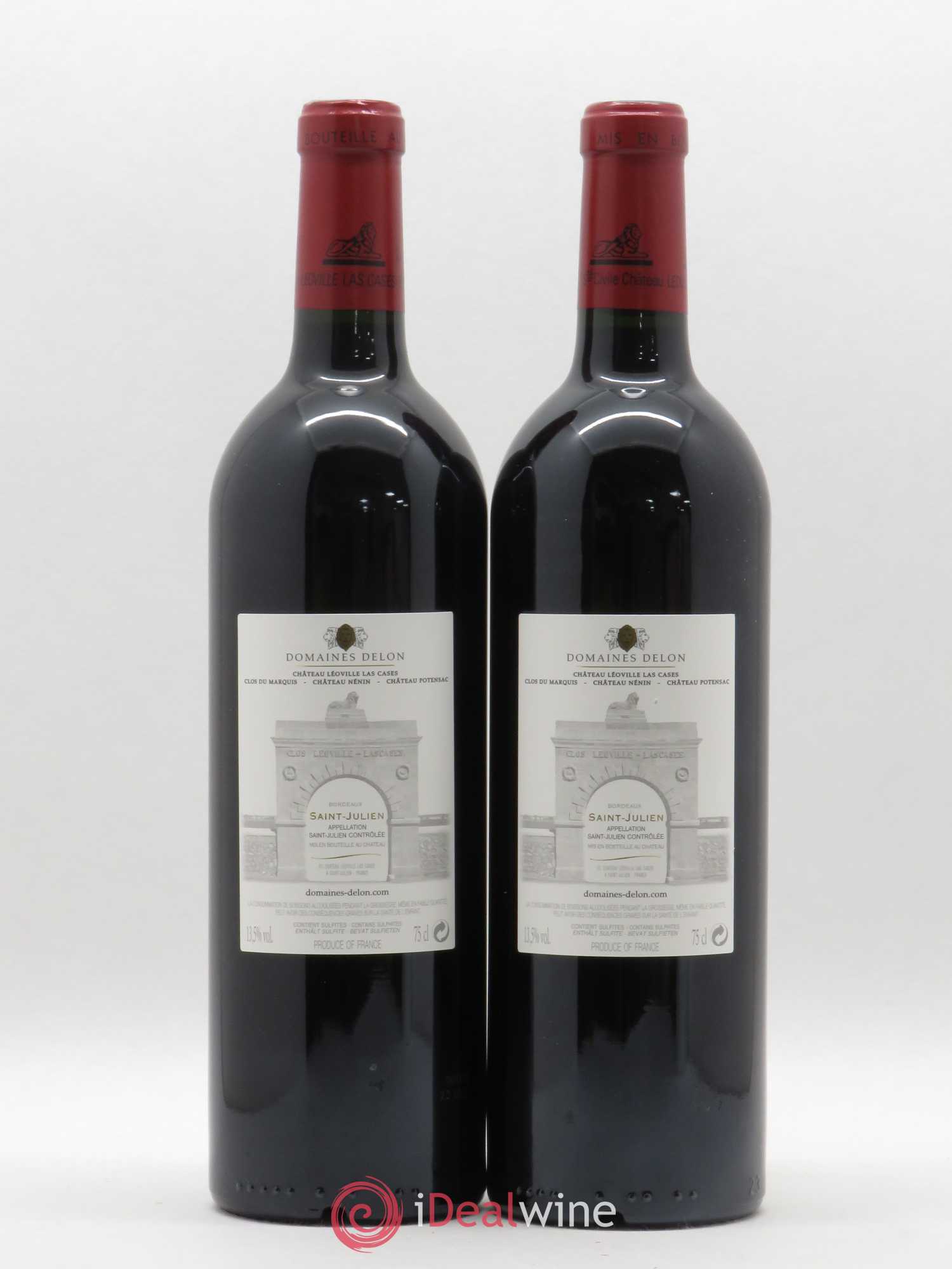 Château Léoville Las Cases 2ème Grand Cru Classé 2015 - Lot de 2 bouteilles - 1