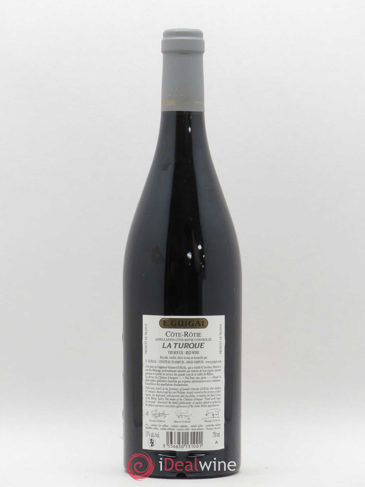 Côte-Rôtie La Turque Guigal 2010 - Lot de 1 bouteille - 1