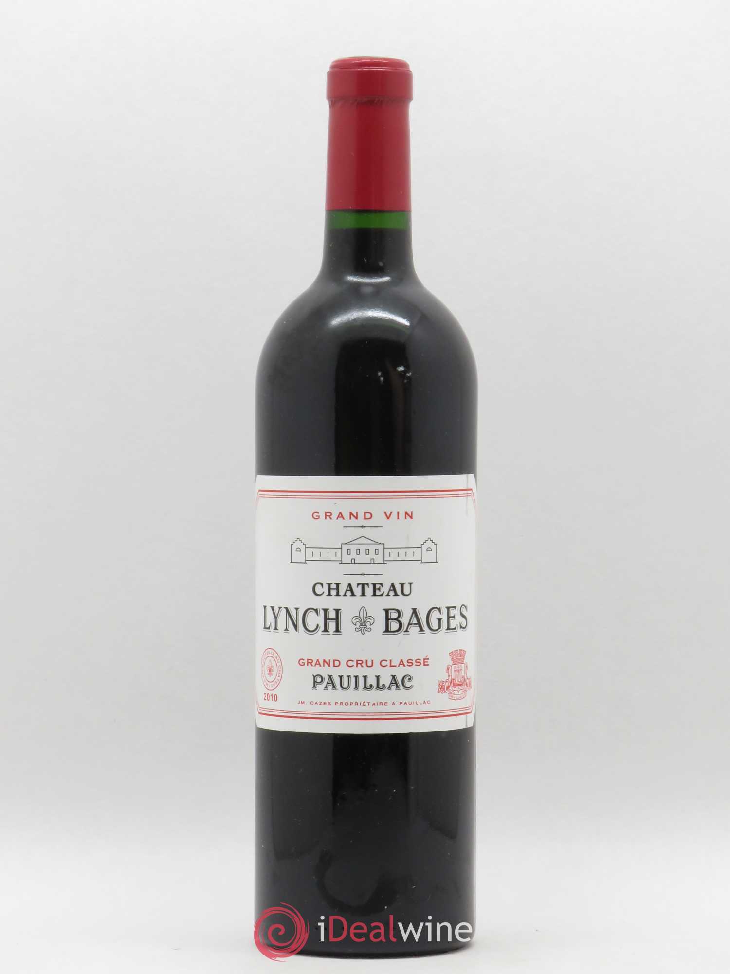 Château Lynch Bages 5ème Grand Cru Classé 2010 - Lot de 1 bouteille - 0