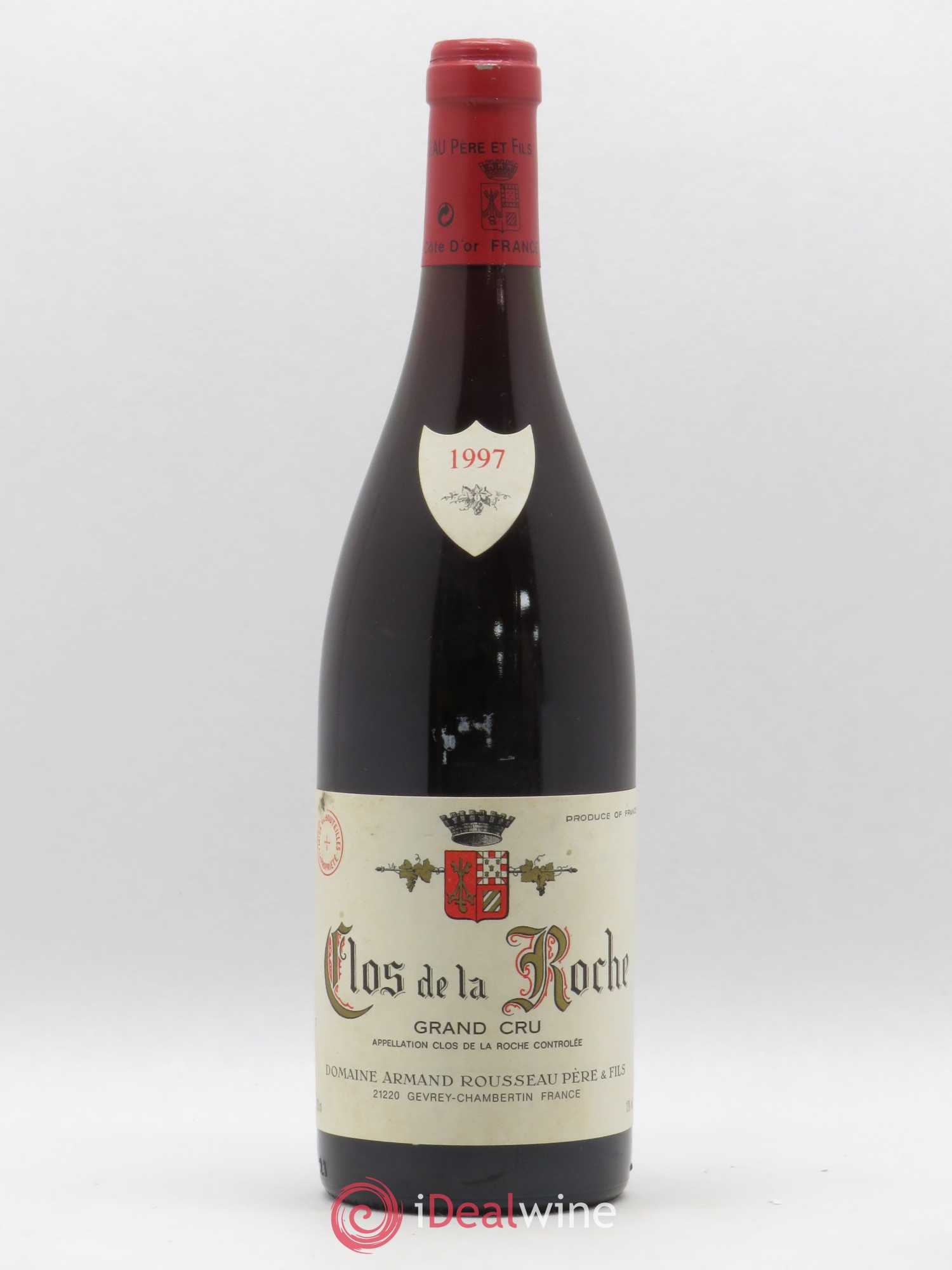 Clos de la Roche Grand Cru Armand Rousseau (Domaine) 1997 - Posten von 1 Flasche - 0