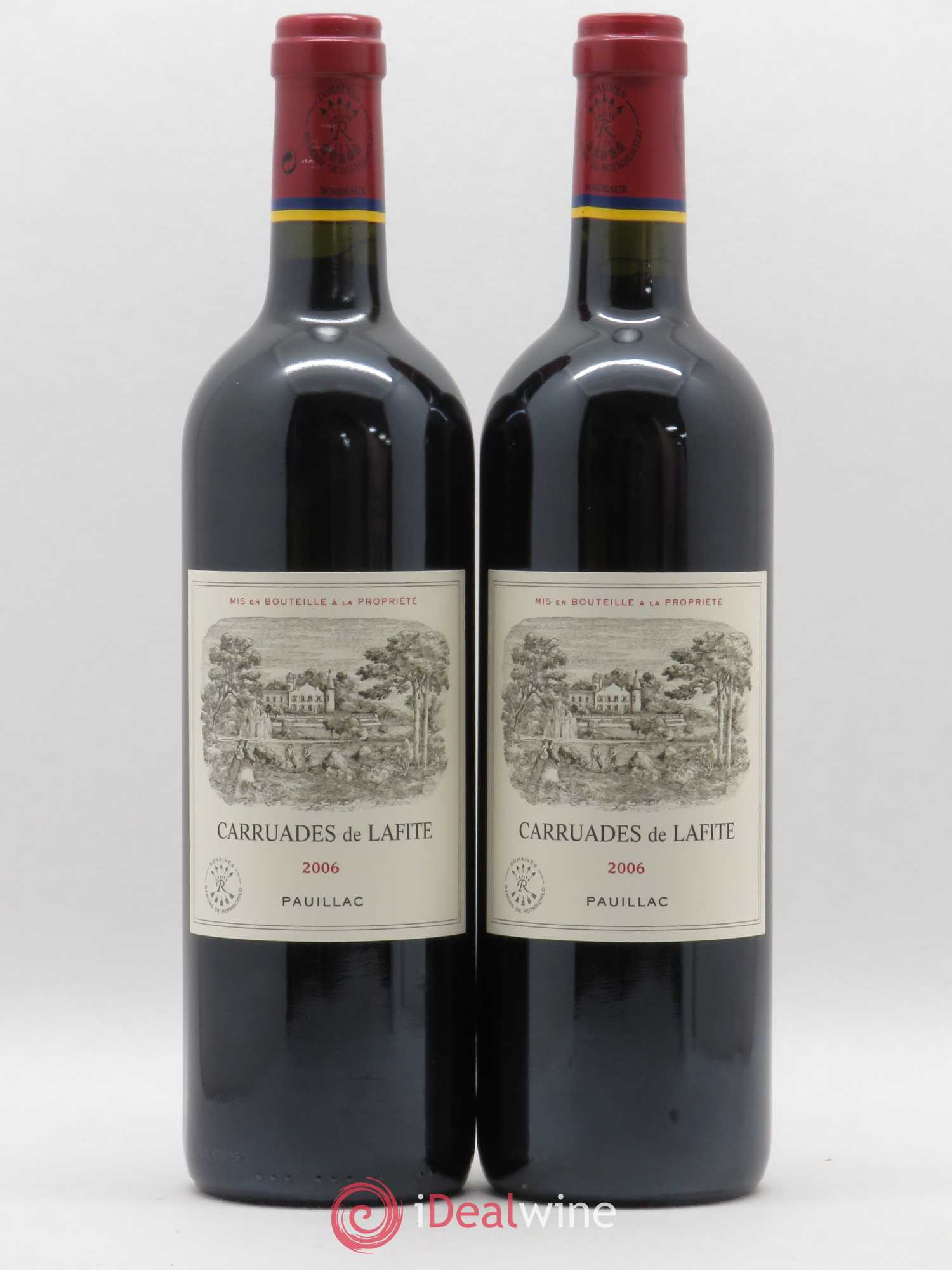 Carruades de Lafite Rothschild Second Vin 2006 - Lot de 2 bouteilles - 0