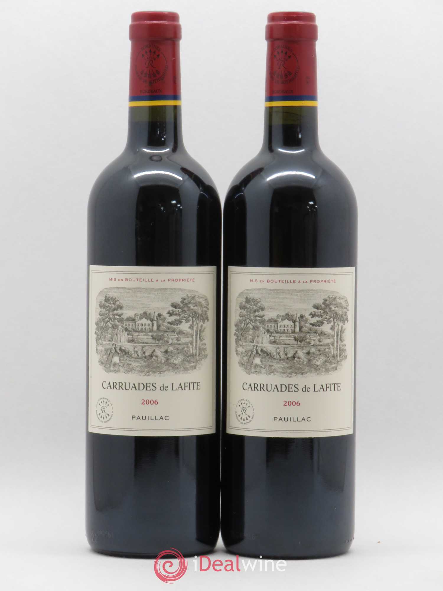 Carruades de Lafite Rothschild Second Vin 2006 - Lot de 2 bouteilles - 0