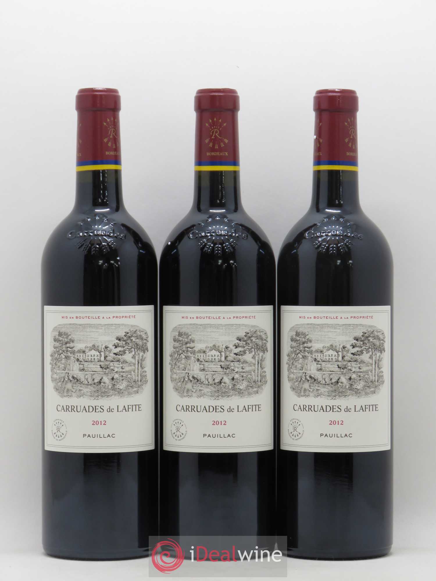 Carruades de Lafite Rothschild Second Vin 2012 - Lot de 6 bouteilles - 1