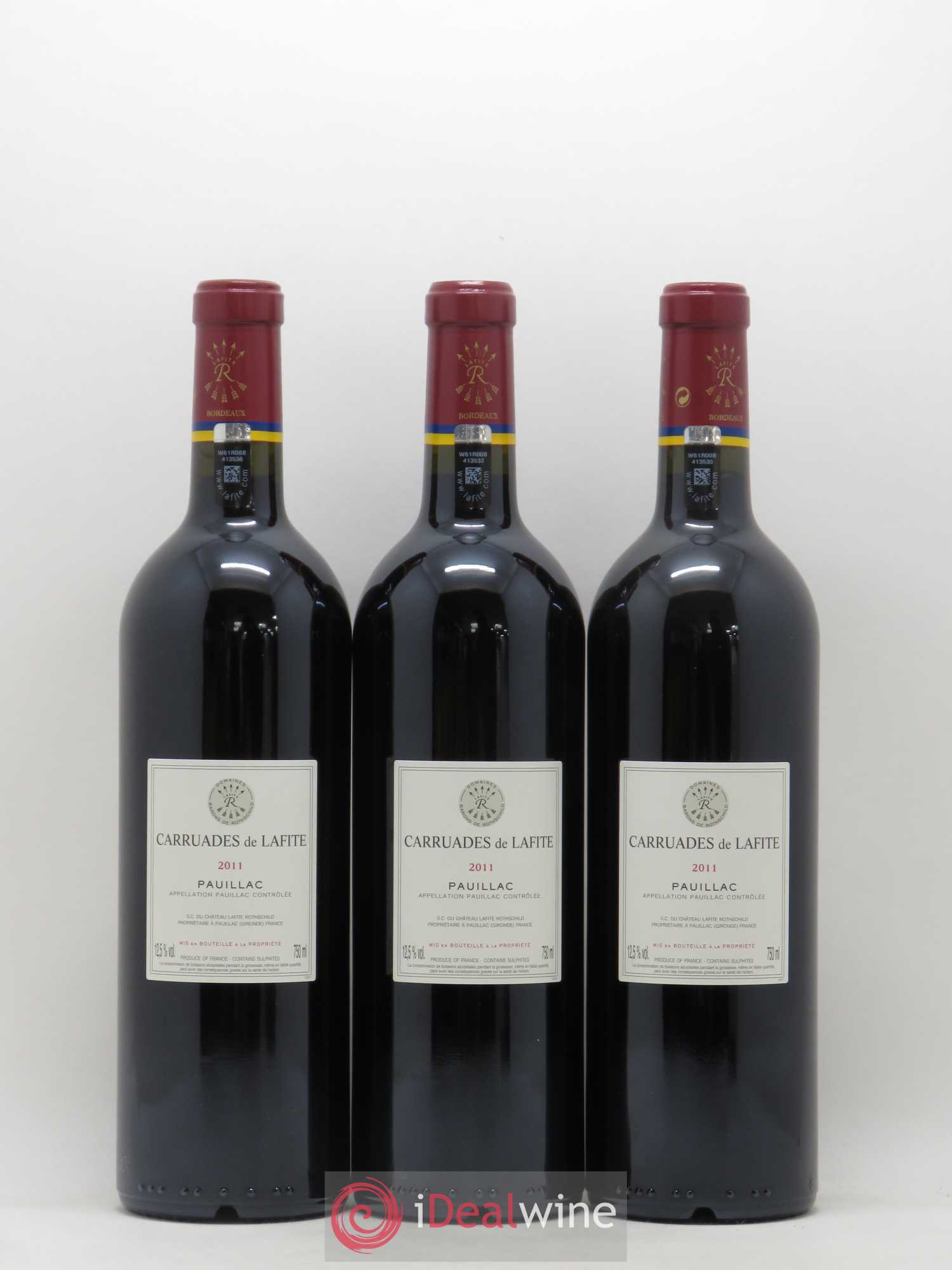 Carruades de Lafite Rothschild Second Vin 2011 - Lot de 6 bouteilles - 2