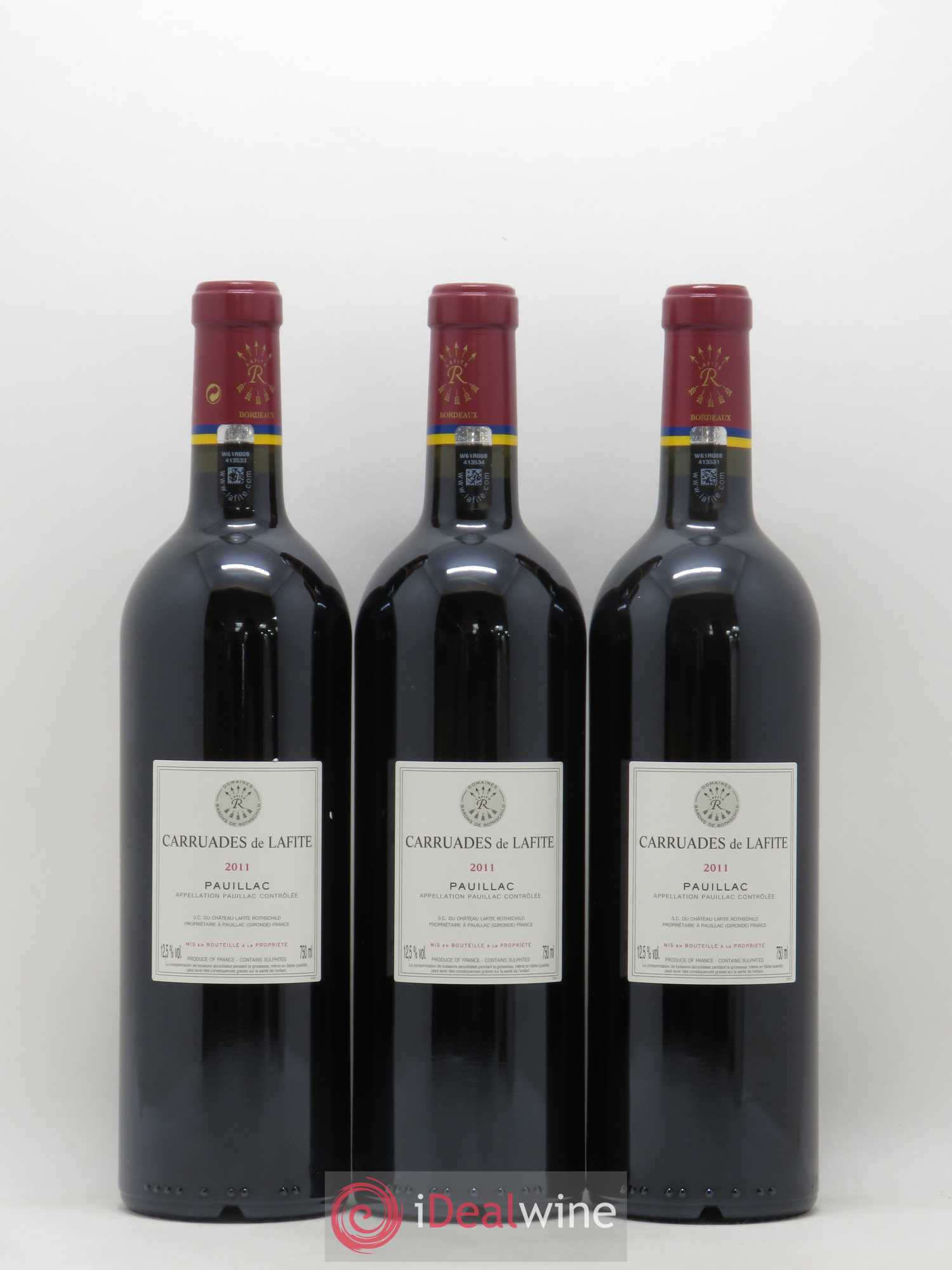 Carruades de Lafite Rothschild Second Vin 2011 - Lot de 6 bouteilles - 4