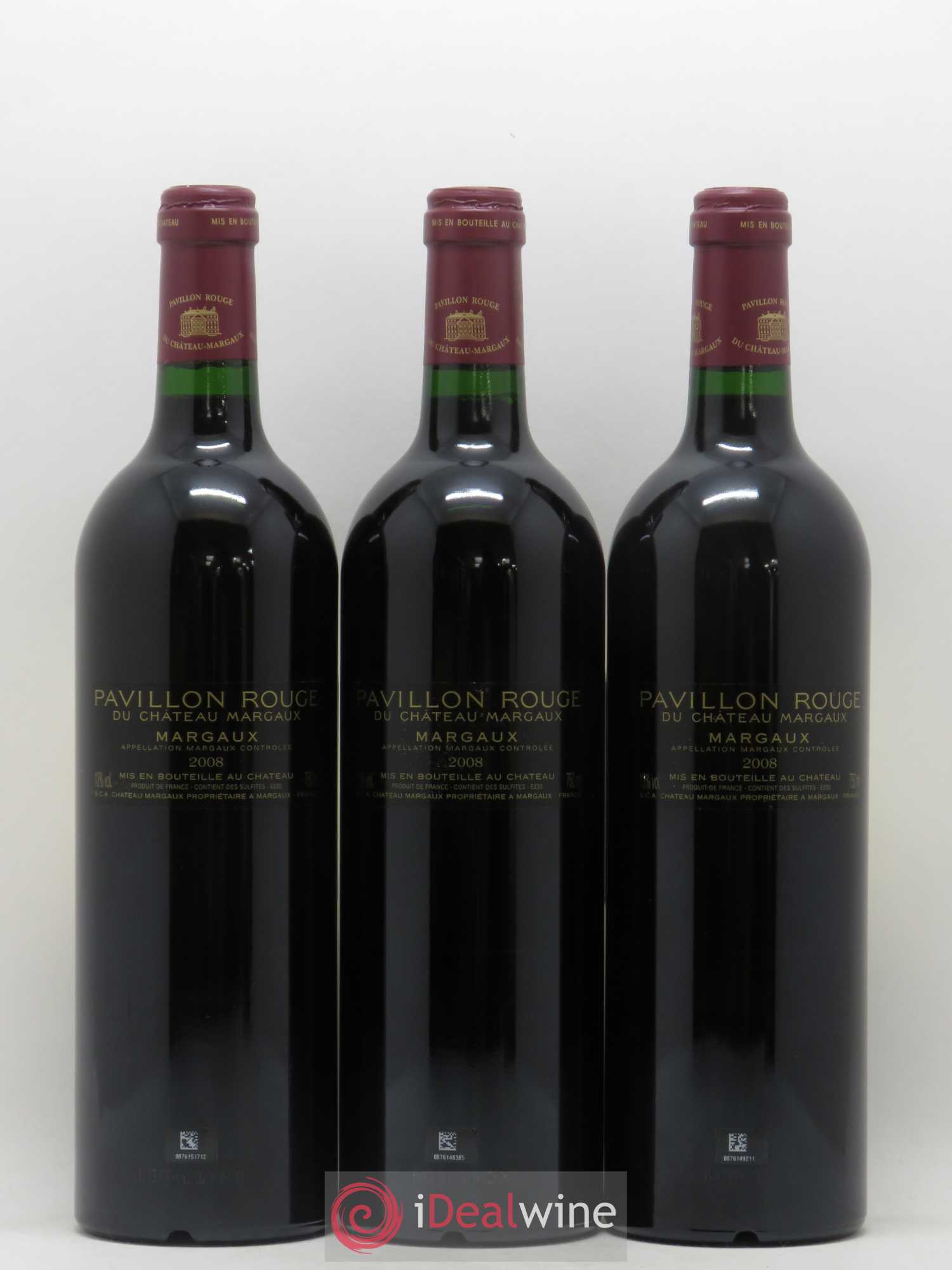 Pavillon Rouge du Château Margaux Second Vin 2008 - Lot de 6 bouteilles - 2
