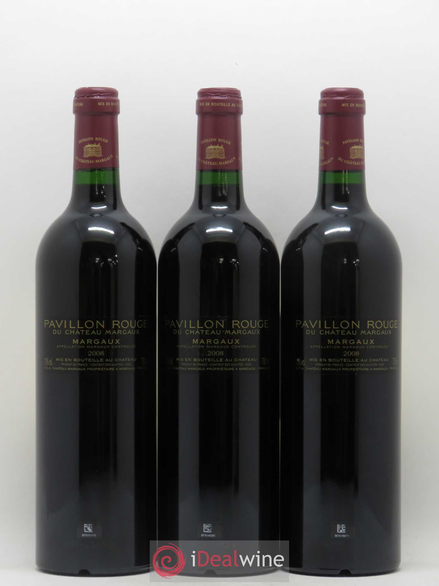 Pavillon Rouge du Château Margaux Second Vin 2008 - Lot de 6 bouteilles - 4