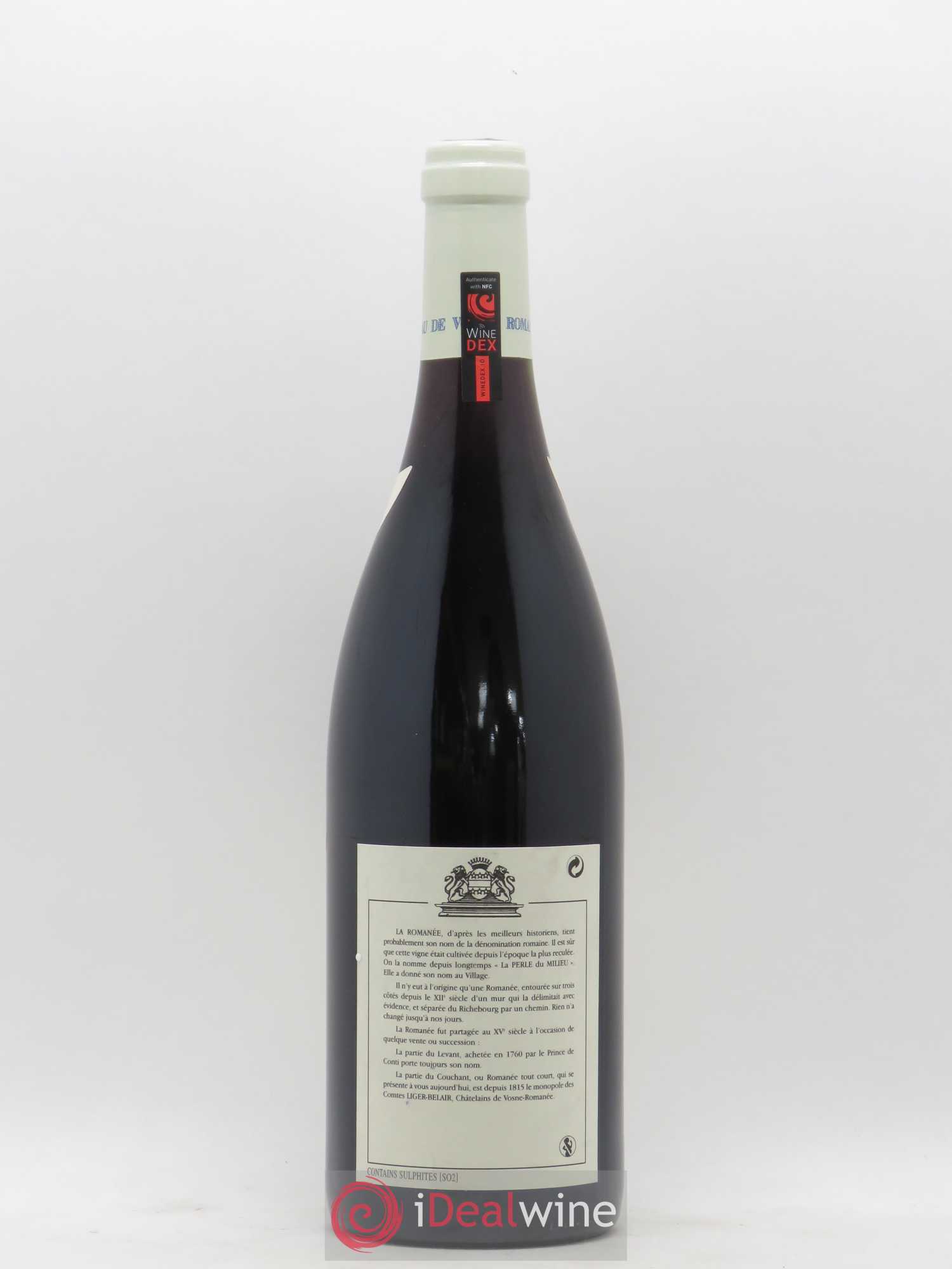 La Romanée Grand Cru Comte Liger-Belair (Domaine du) 2003 - Lot de 1 bouteille - 1
