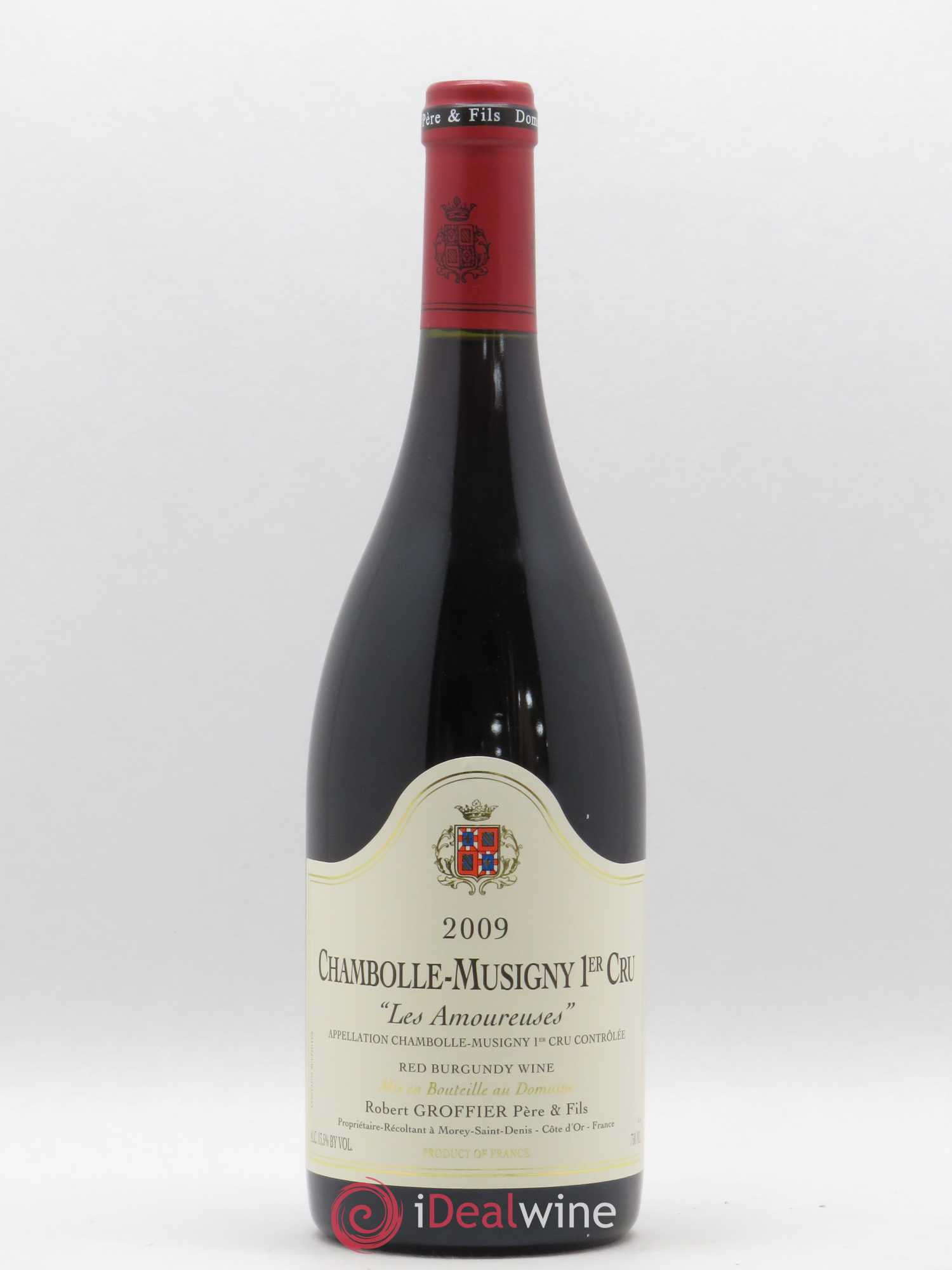 Chambolle-Musigny 1er Cru Les Amoureuses Robert Groffier Père & Fils (Domaine) 2009 - Lot de 1 bouteille - 0