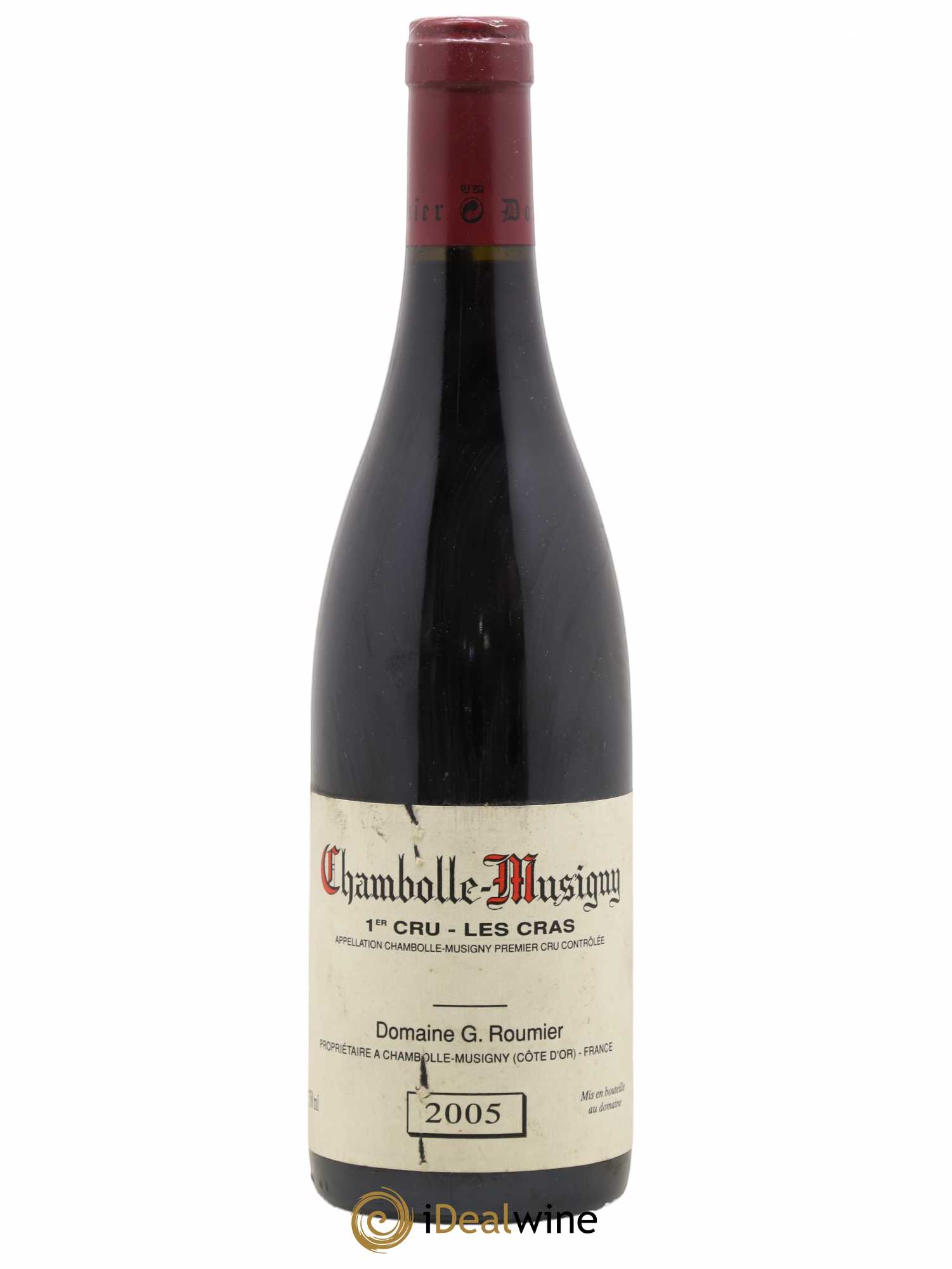 Chambolle-Musigny 1er Cru Les Cras Georges Roumier (Domaine) 2005 - Lot de 1 bouteille - 0