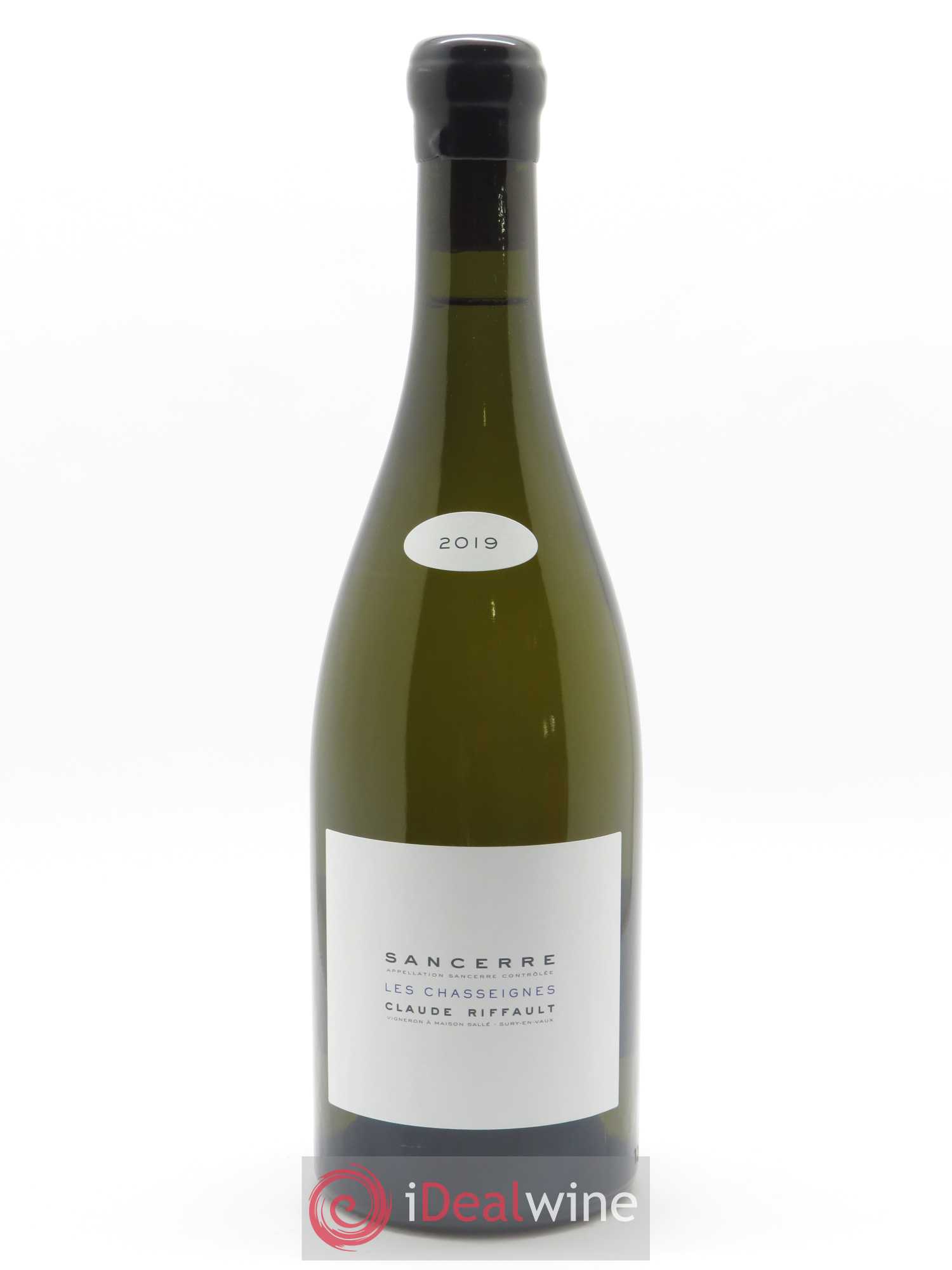 Sancerre Les Chasseignes Claude Riffault 2019 - Posten von 1 Flasche - 0