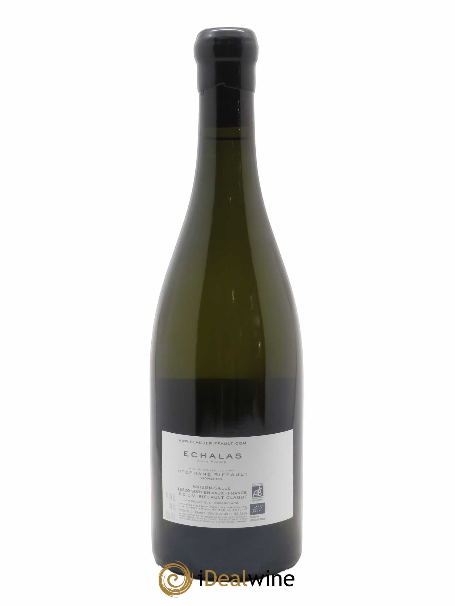 Sancerre Les Echalas Claude Riffault 2020 - Posten von 1 Flasche - 1