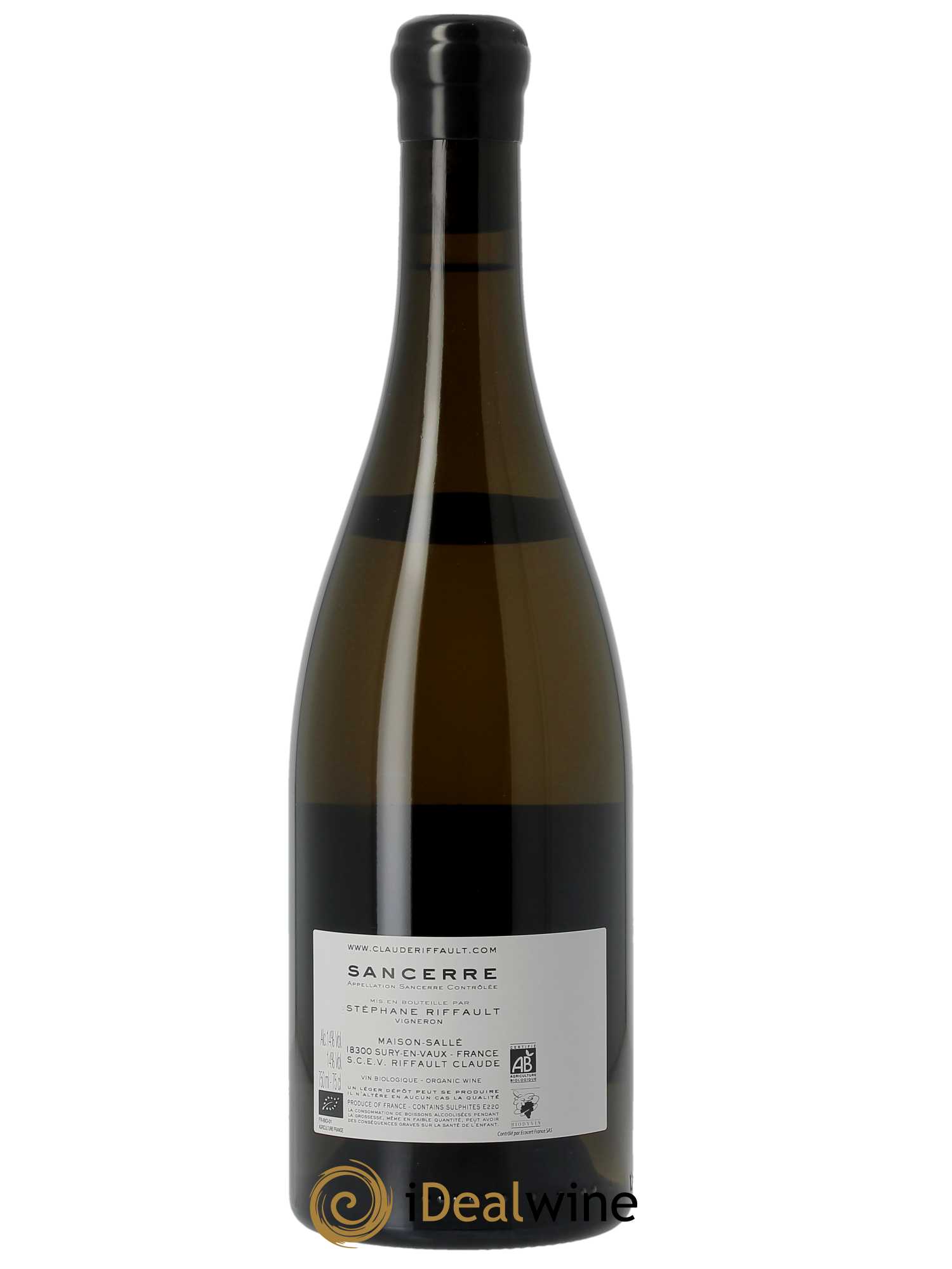 Sancerre Monoparcelle 538 Claude Riffault 2022 - Posten von 1 Flasche - 1