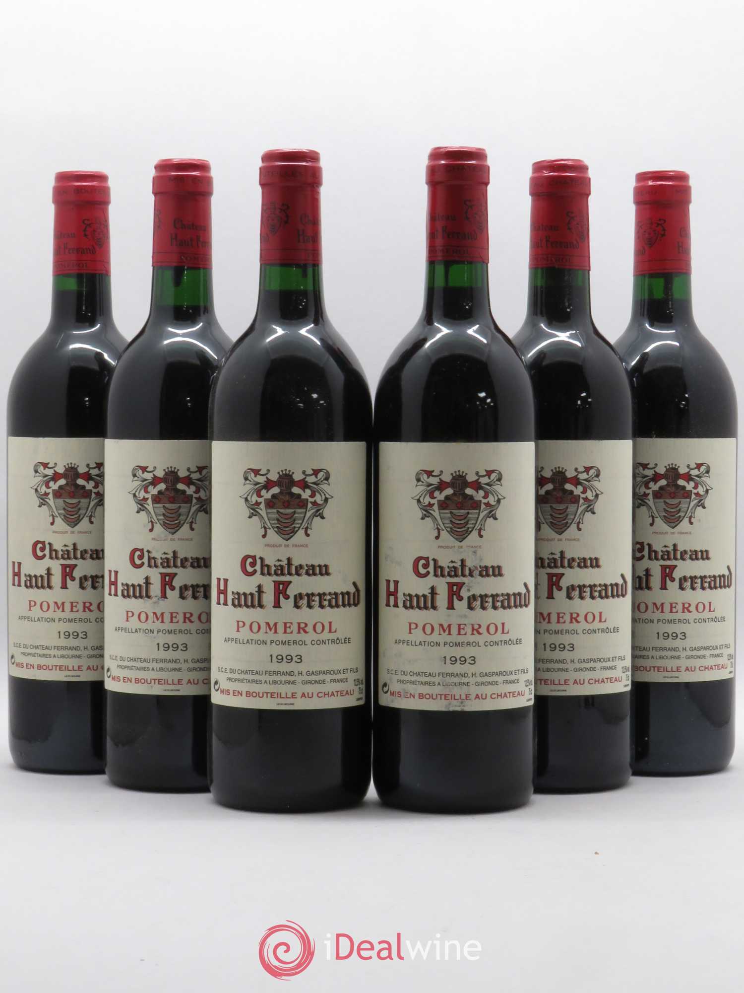 Château Haut Ferrand (sans prix de réserve) 1993 - Lot de 6 bouteilles - 0