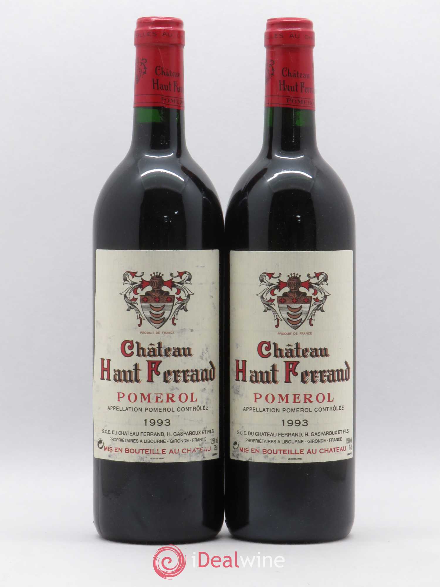 Château Haut Ferrand (sans prix de réserve) 1993 - Lot de 2 bouteilles - 0