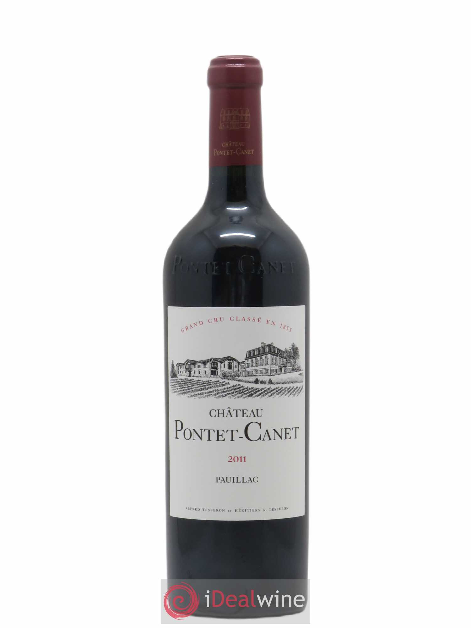 Château Pontet Canet 5ème Grand Cru Classé 2011 - Lot de 1 bouteille - 0