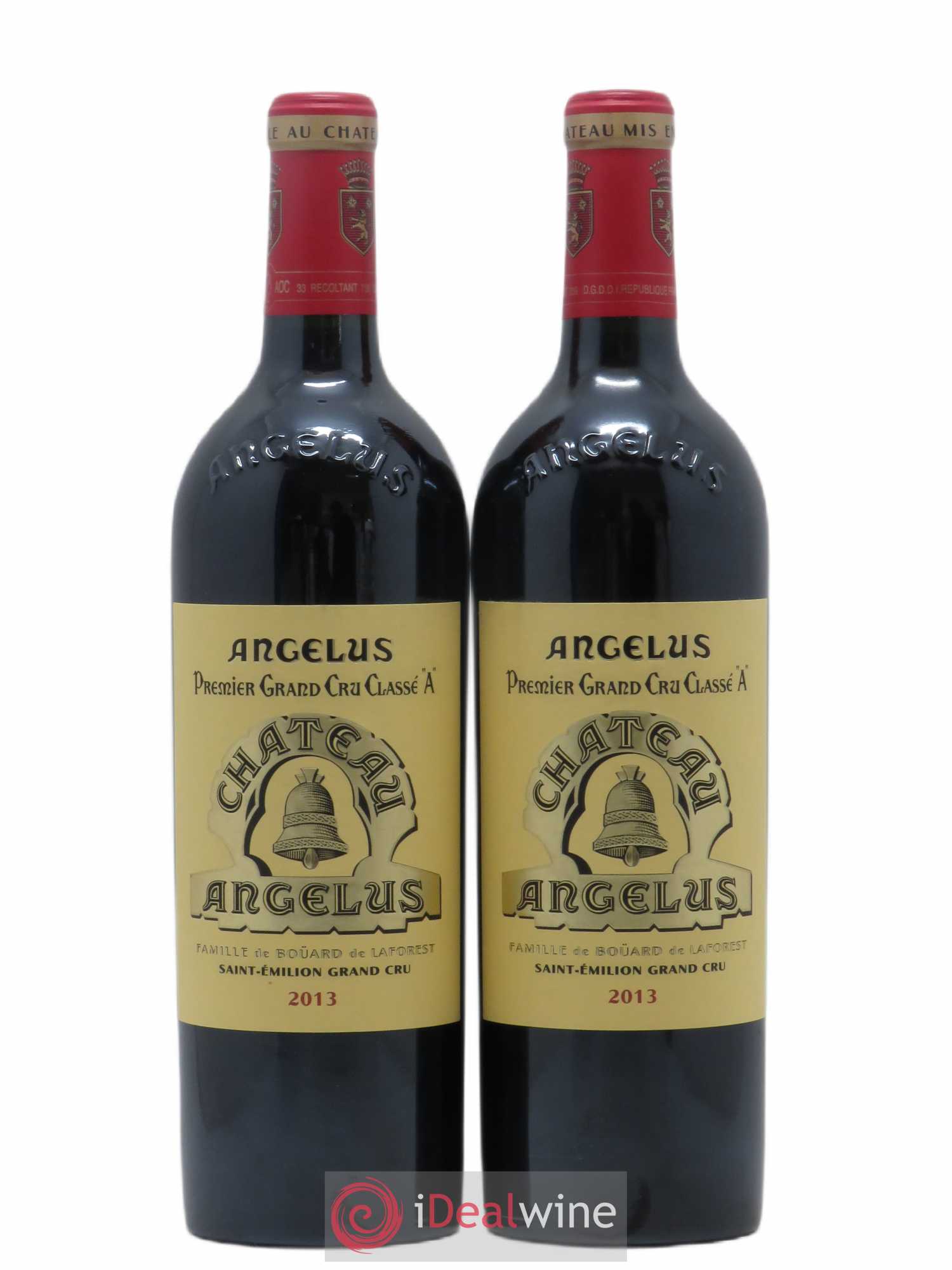 Château Angélus 1er Grand Cru Classé A 2013 - Lot de 2 bouteilles - 0