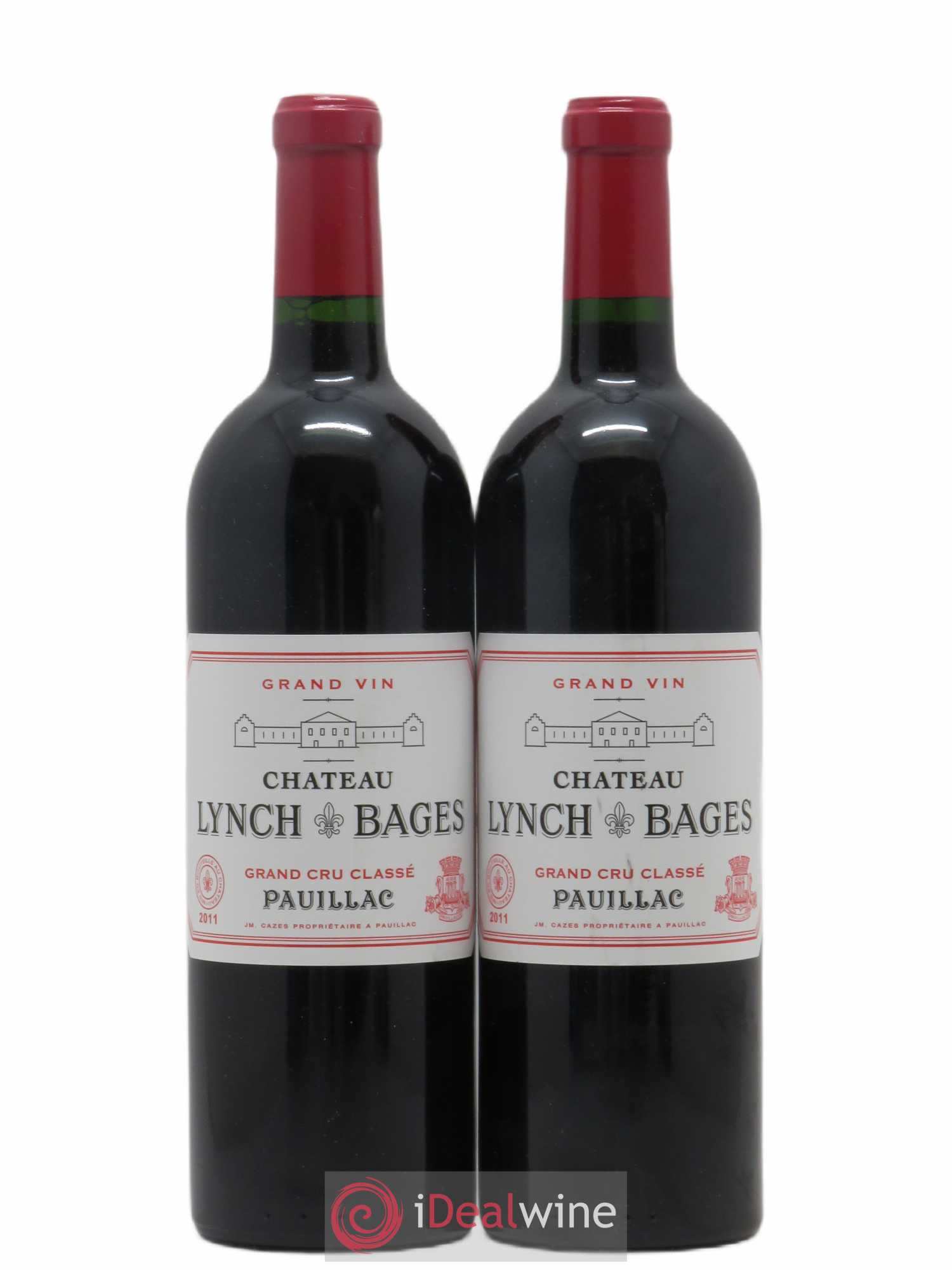 Château Lynch Bages 5ème Grand Cru Classé 2011 - Lot de 2 bouteilles - 0