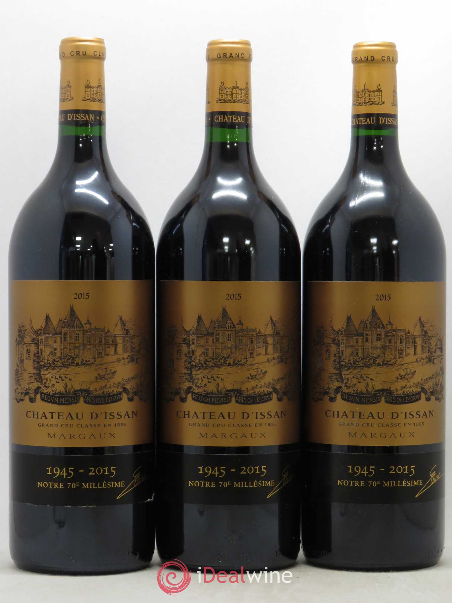 Château d'Issan 3ème Grand Cru Classé 2015 - Lot de 3 magnums - 0