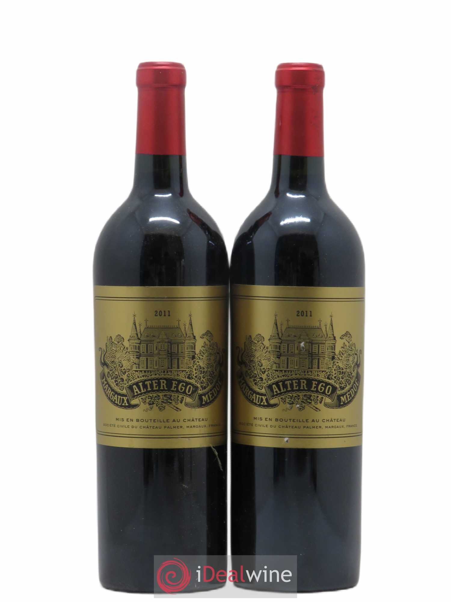 Alter Ego de Palmer Second Vin 2011 - Lot de 2 bouteilles - 0