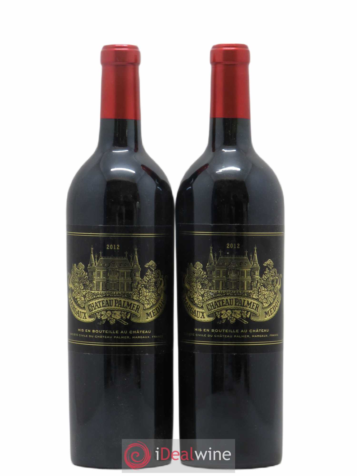 Château Palmer 3ème Grand Cru Classé 2012 - Lot de 2 bouteilles - 0