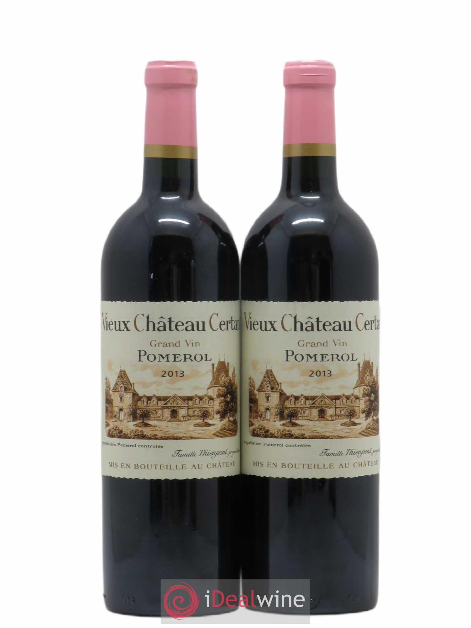 Vieux Château Certan 2013 - Lot de 2 bouteilles - 0