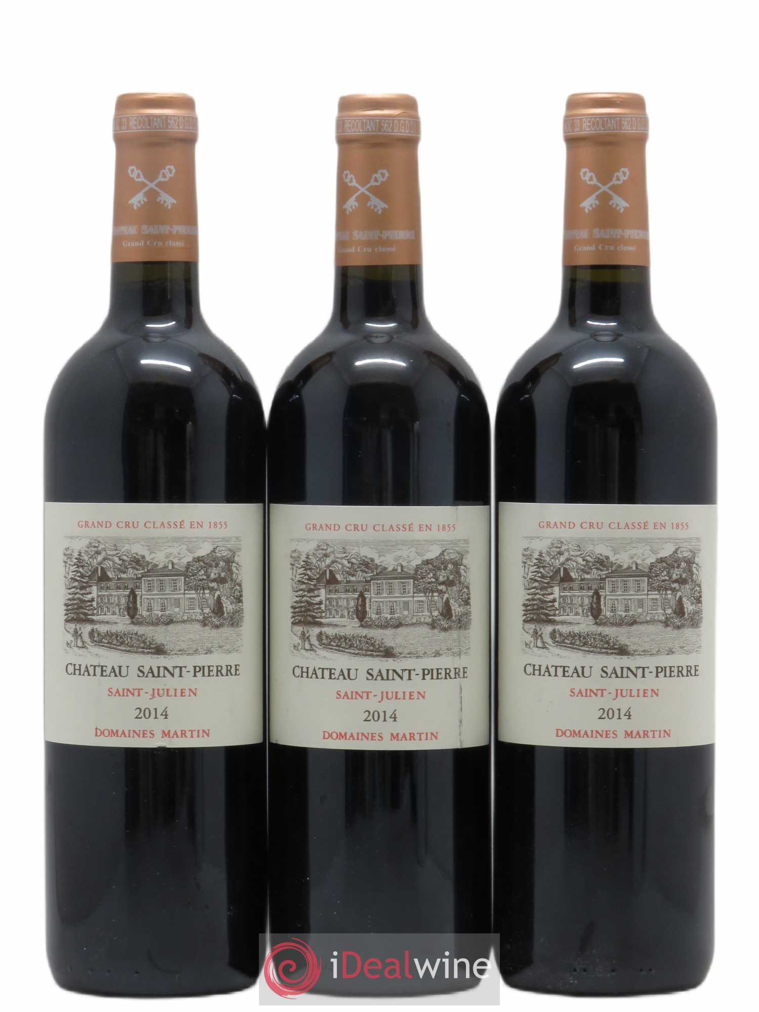 Château Saint-Pierre 2014 - Lot de 3 bouteilles - 0
