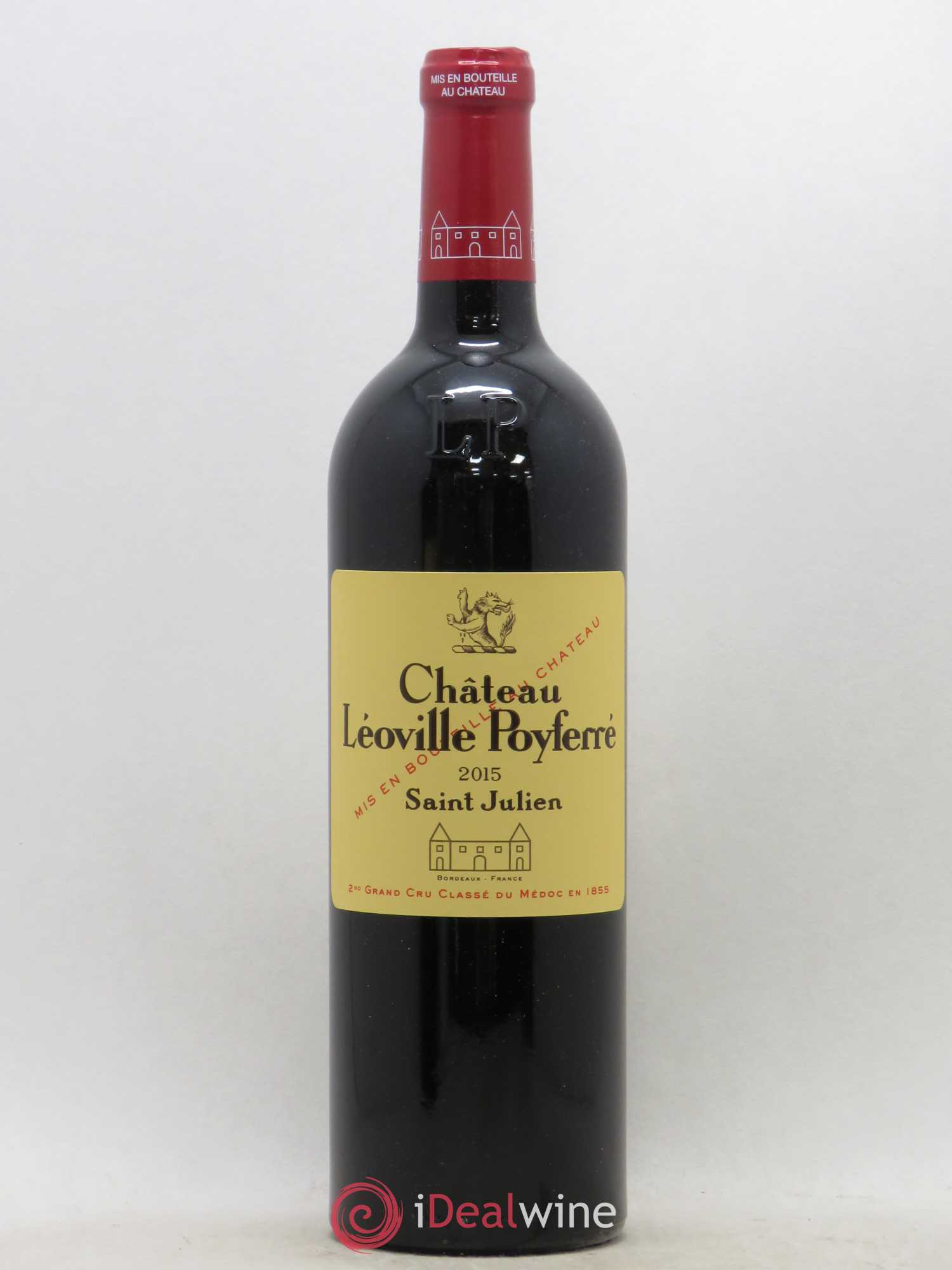Château Léoville Poyferré 2ème Grand Cru Classé 2015 - Lot de 1 bouteille - 0