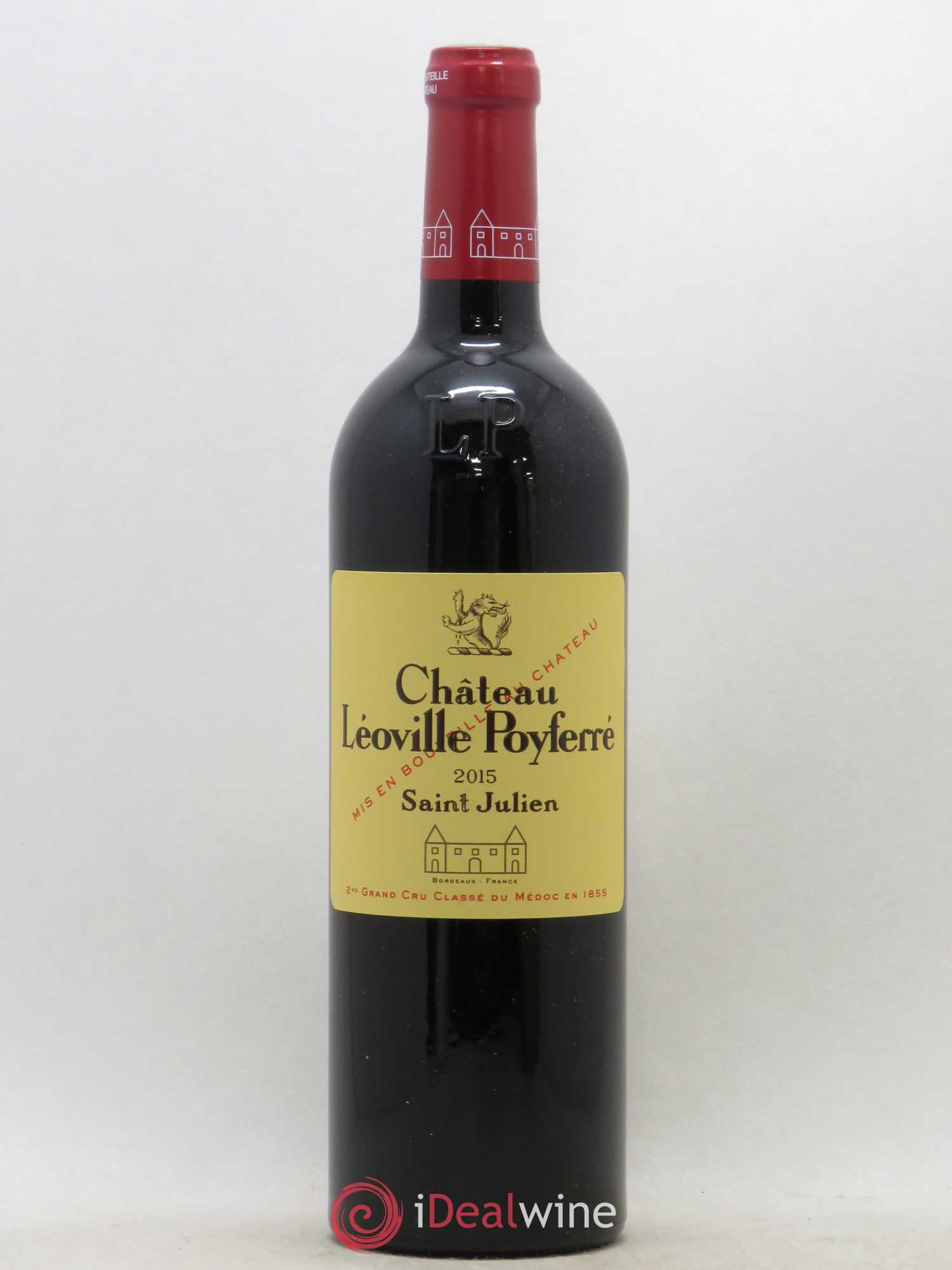 Château Léoville Poyferré 2ème Grand Cru Classé 2015 - Lot de 1 bouteille - 0