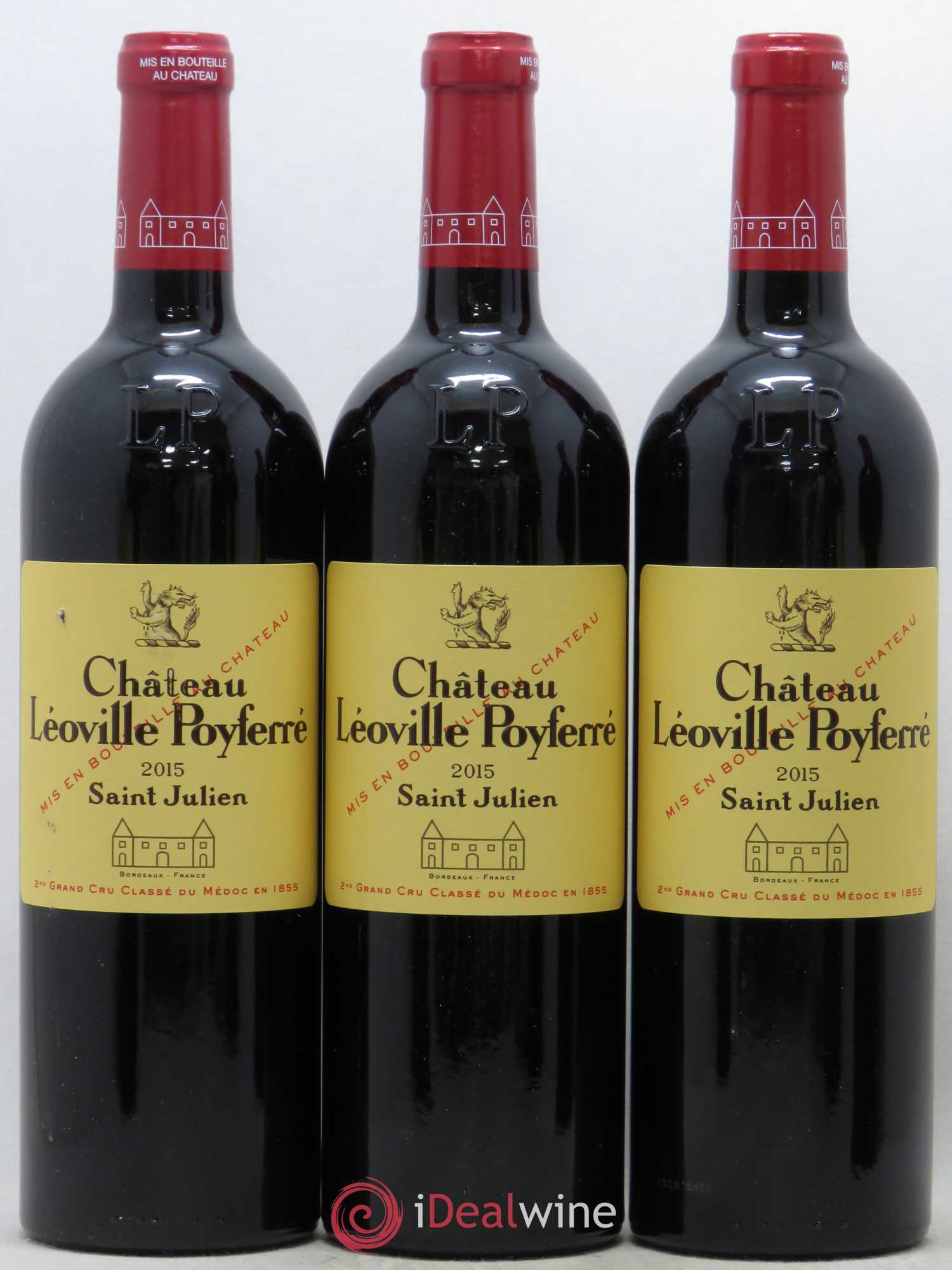 Château Léoville Poyferré 2ème Grand Cru Classé 2015 - Lot de 6 bouteilles - 2