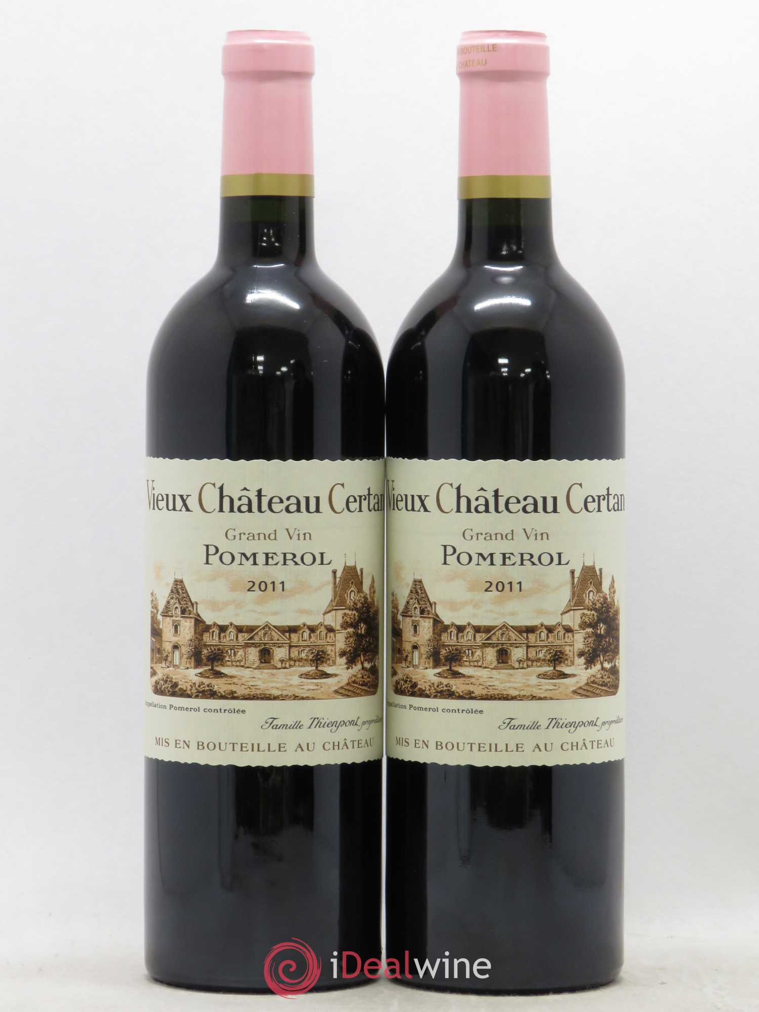 Vieux Château Certan 2011 - Lot de 2 bouteilles - 0