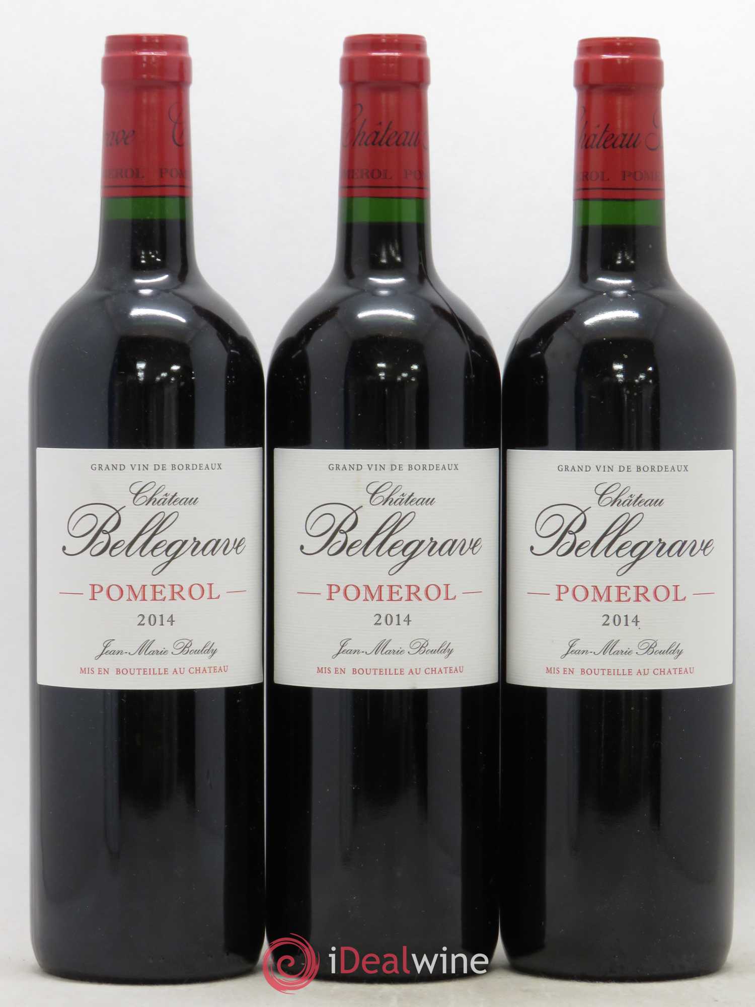 Château Bellegrave 2014 - Lot de 3 bouteilles - 0