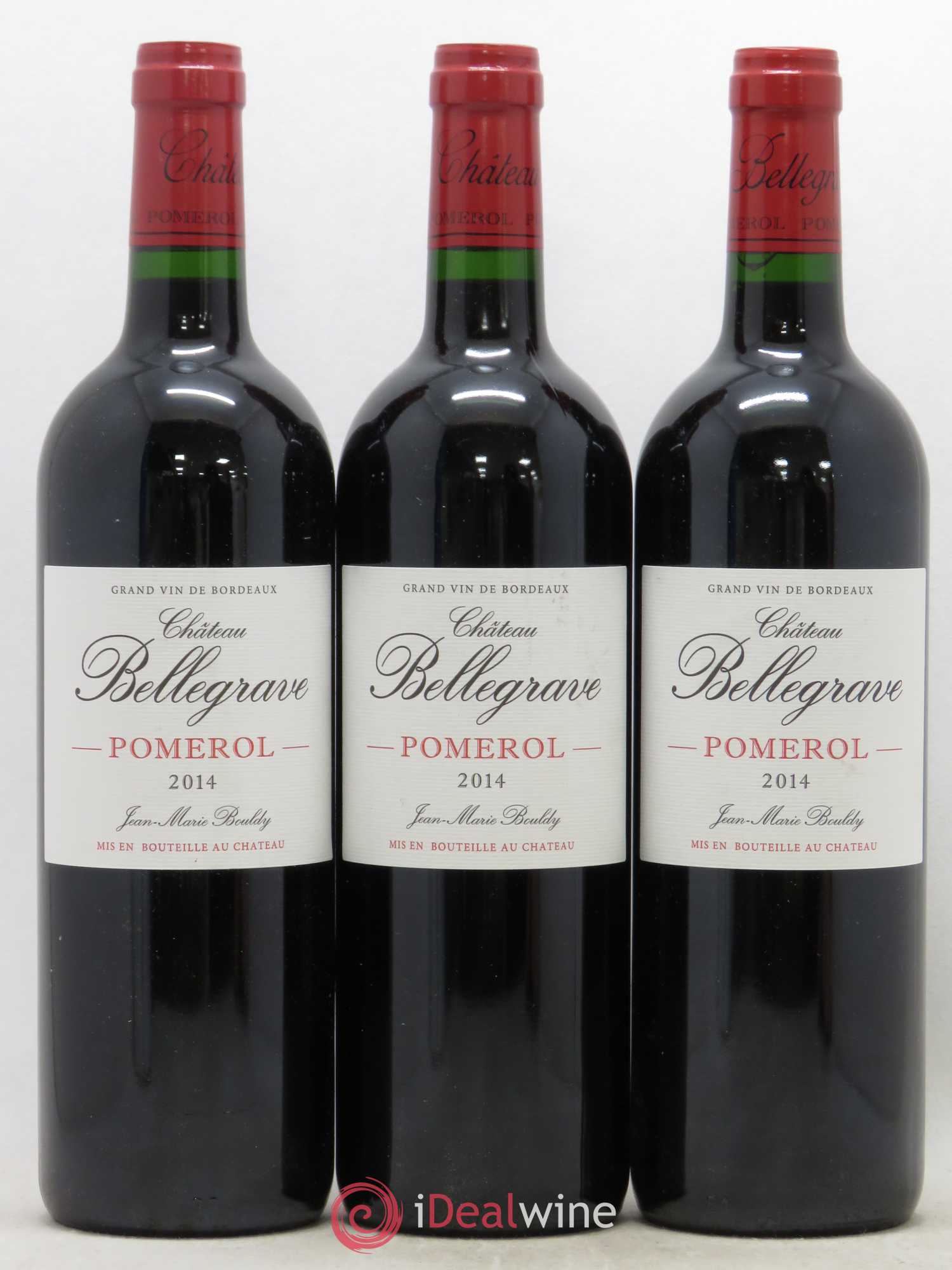 Château Bellegrave 2014 - Lot de 3 bouteilles - 0