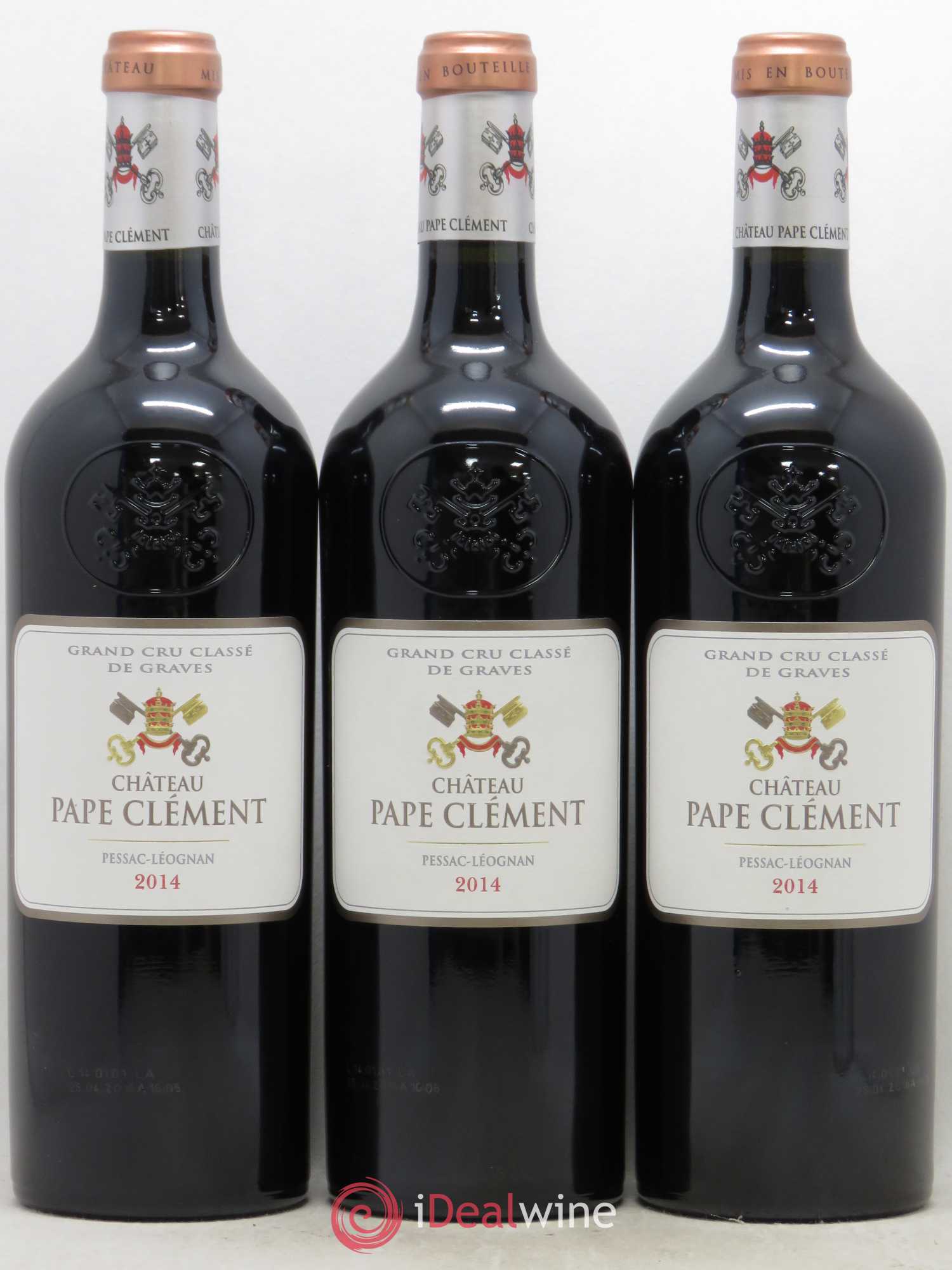 Château Pape Clément Cru Classé de Graves 2014 - Lot de 3 bouteilles - 0