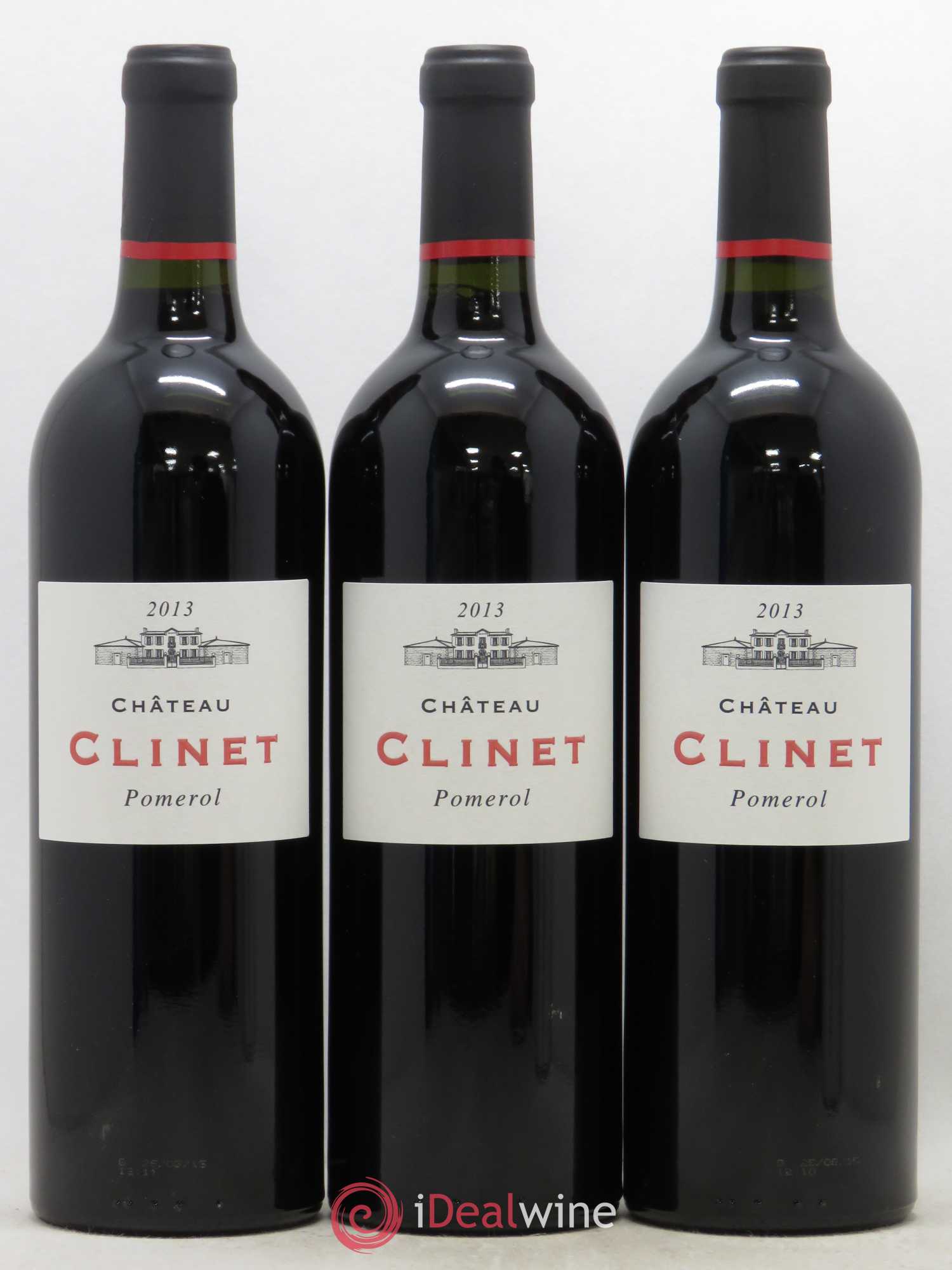 Château Clinet 2013 - Lot de 3 bouteilles - 0
